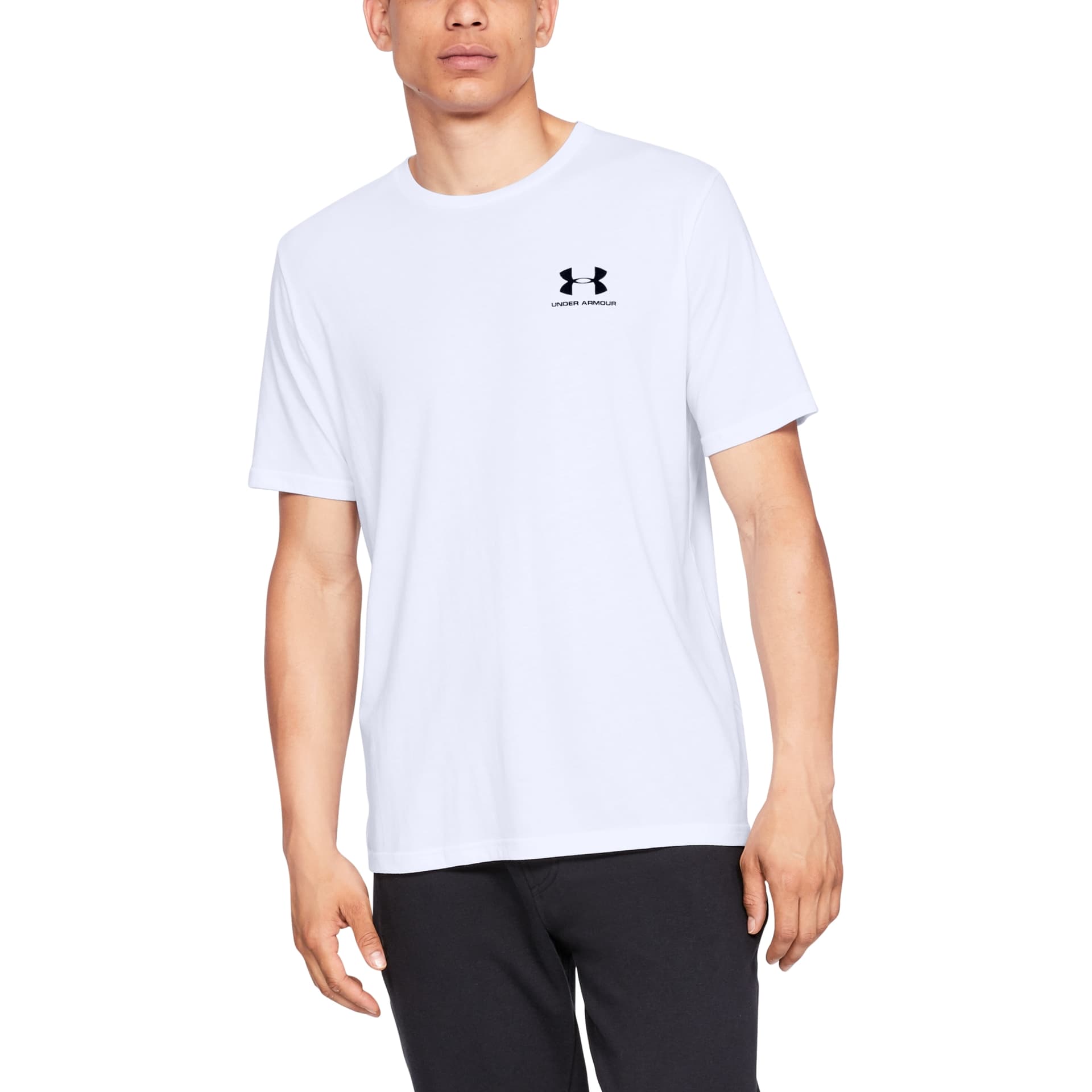 Under Armour Under Armour Men's Sportstyle Left Chest Shortsleeve White