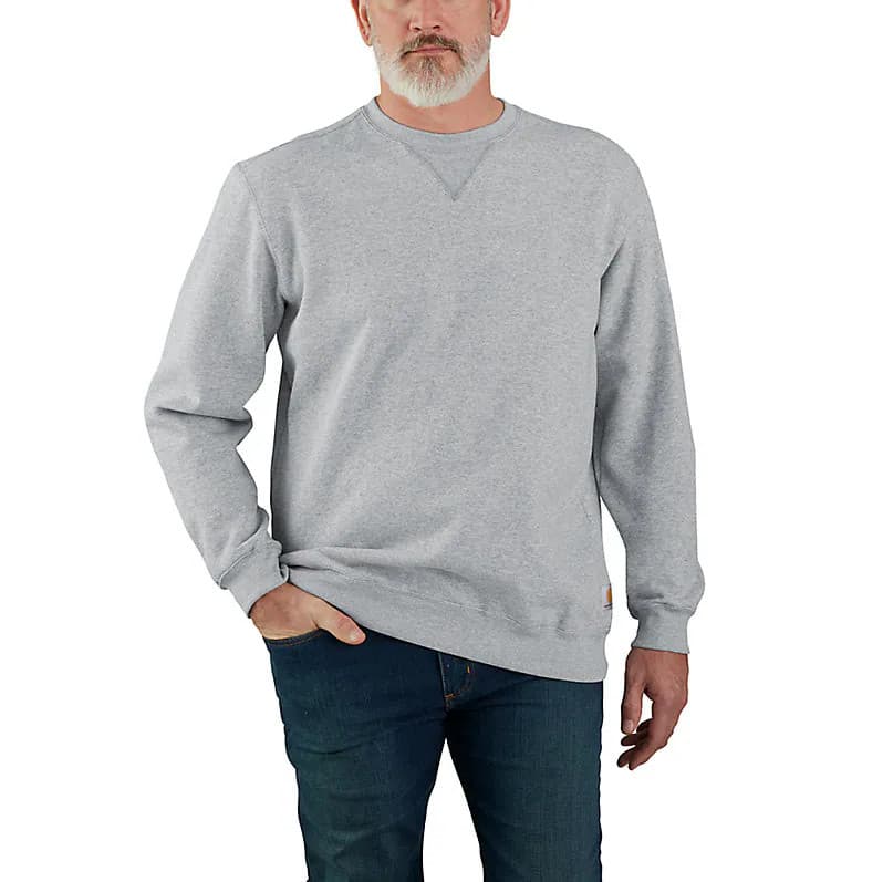 Carhartt Carhartt Men's Midweight Crewneck Sweatshirt Heather Grey