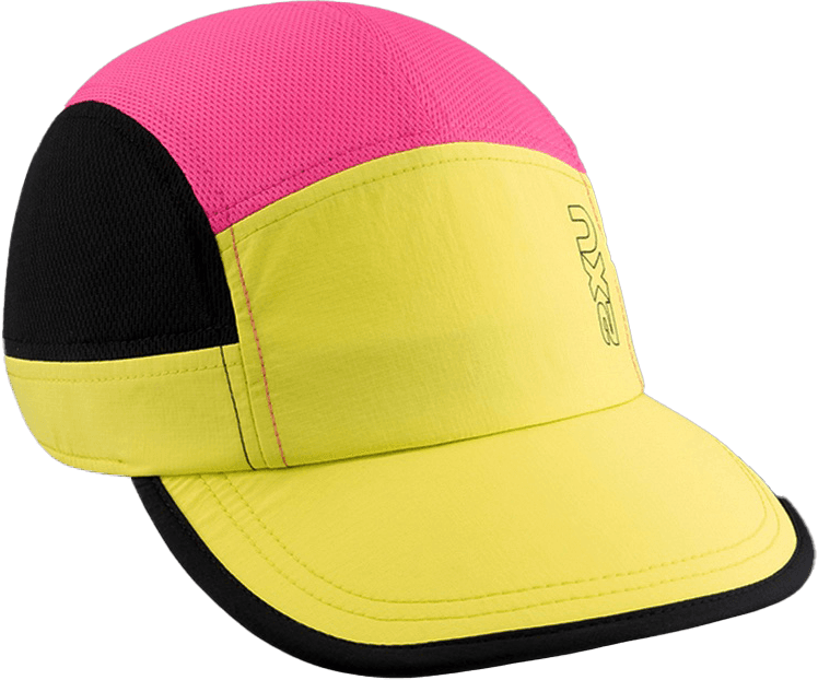2XU 2XU Light Speed Cap Volt/fuchsia