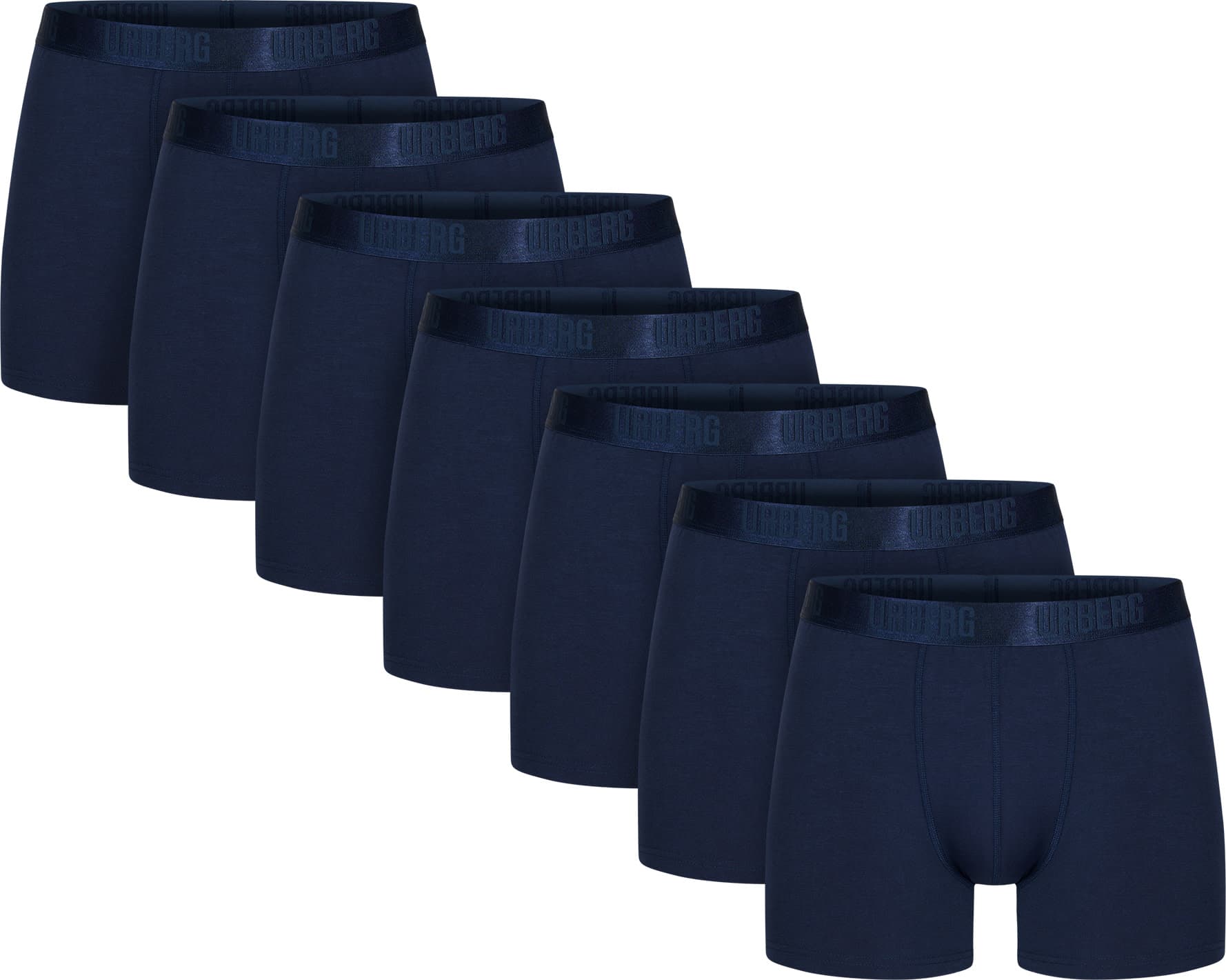 Urberg Urberg Men's Bamboo Boxers 7-Pack Dark Navy