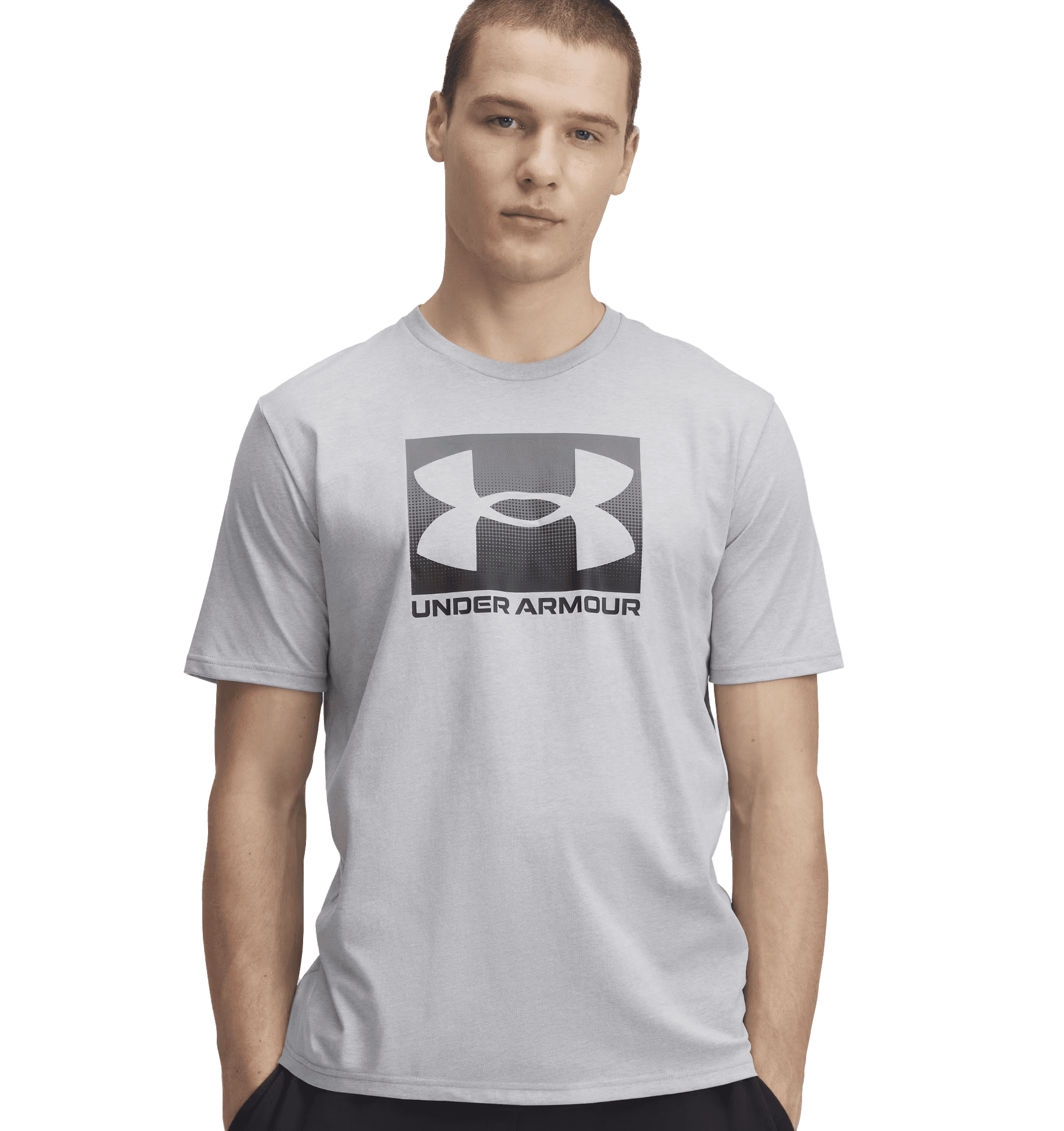 Under Armour Under Armour Men's UA Boxed Sports Short Sleeve Mod Gray