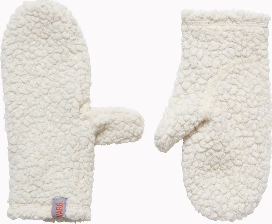 Varg Varg Unisex Vargön Wool Mittens Off White
