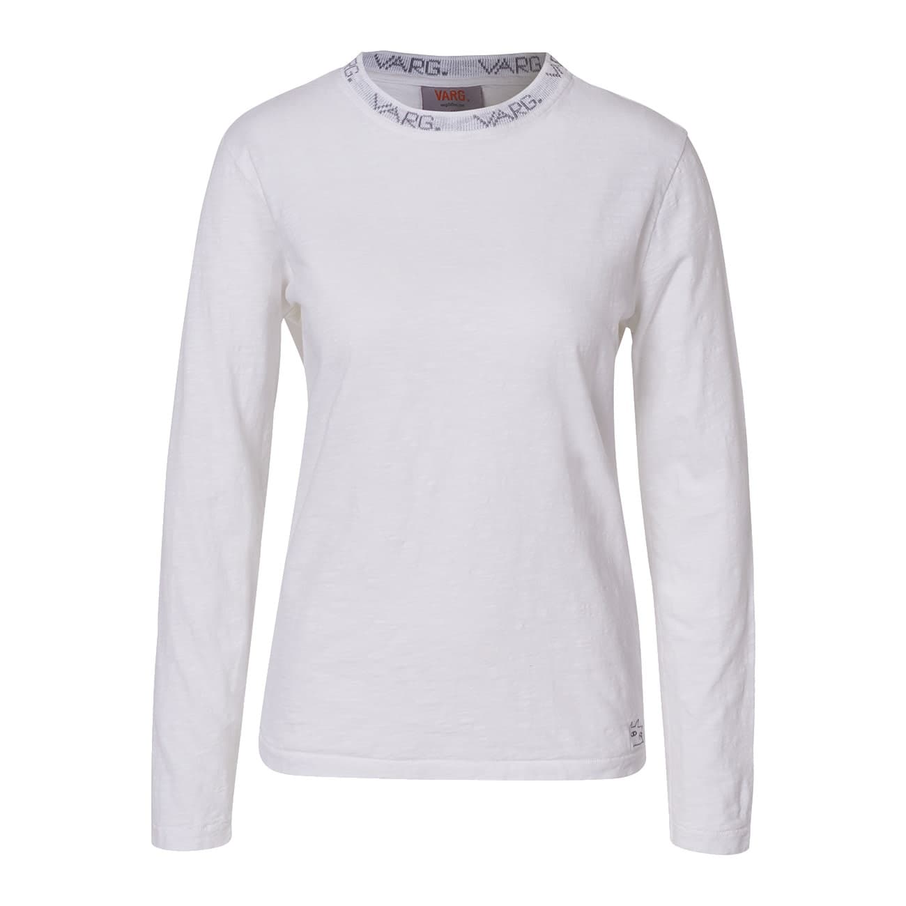 Varg Varg Women's Skrea Long Sleeve Tee White