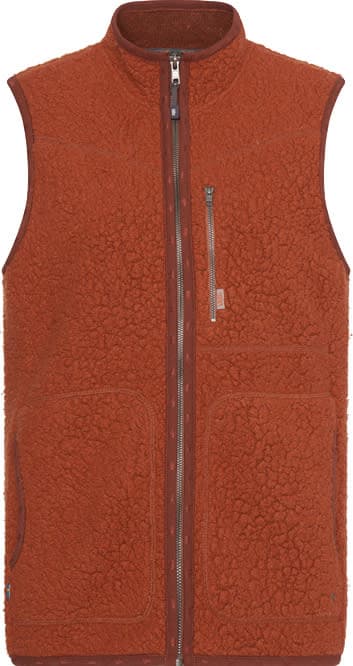Varg Varg Women's Vargön Wool Vest Retro Orange