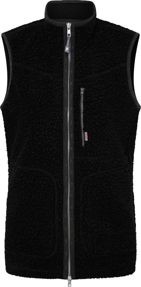 Varg Varg Women's Vargön Fat Wool Vest Black Granite