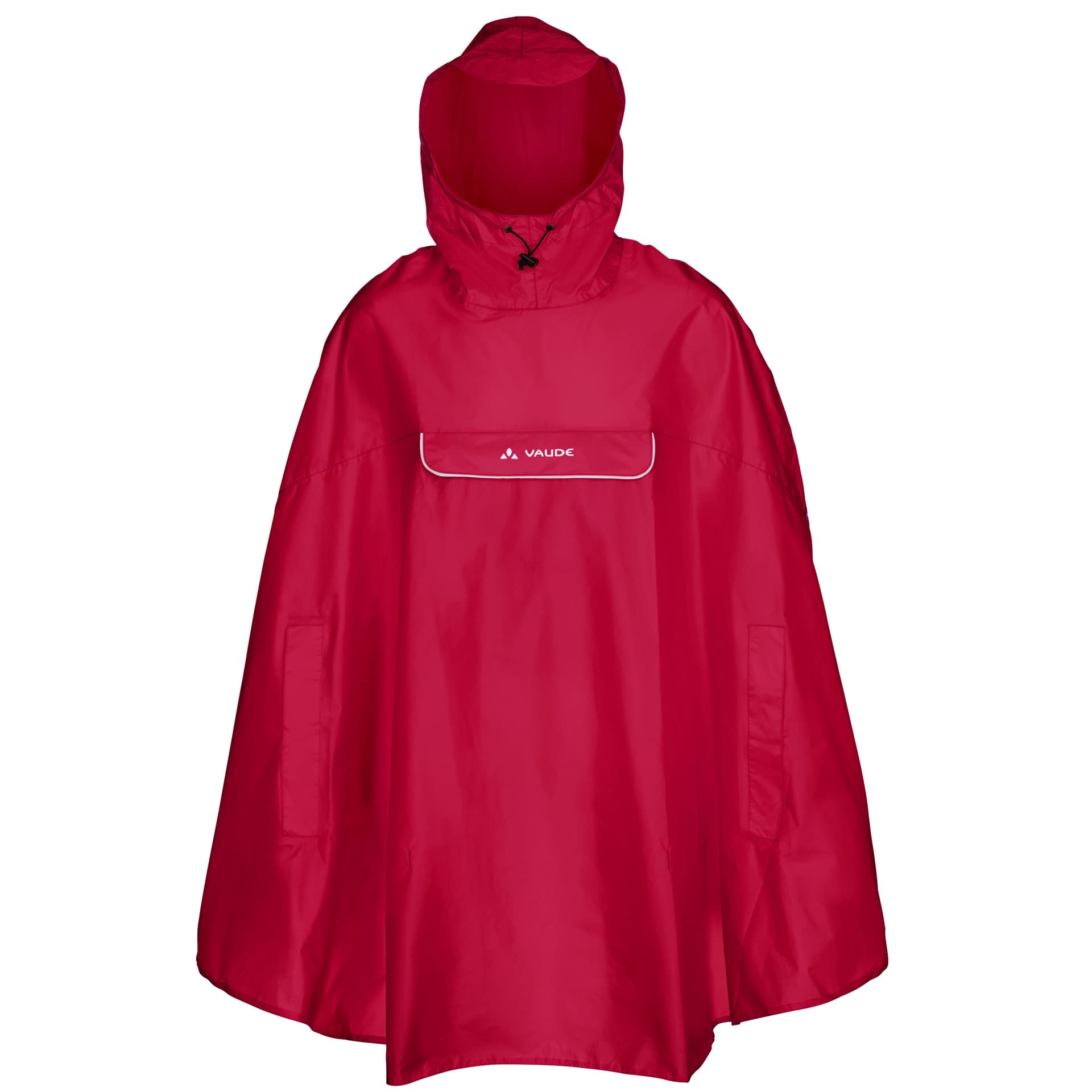 Vaude VAUDE Unisex Valdipino Rain Poncho Indian Red