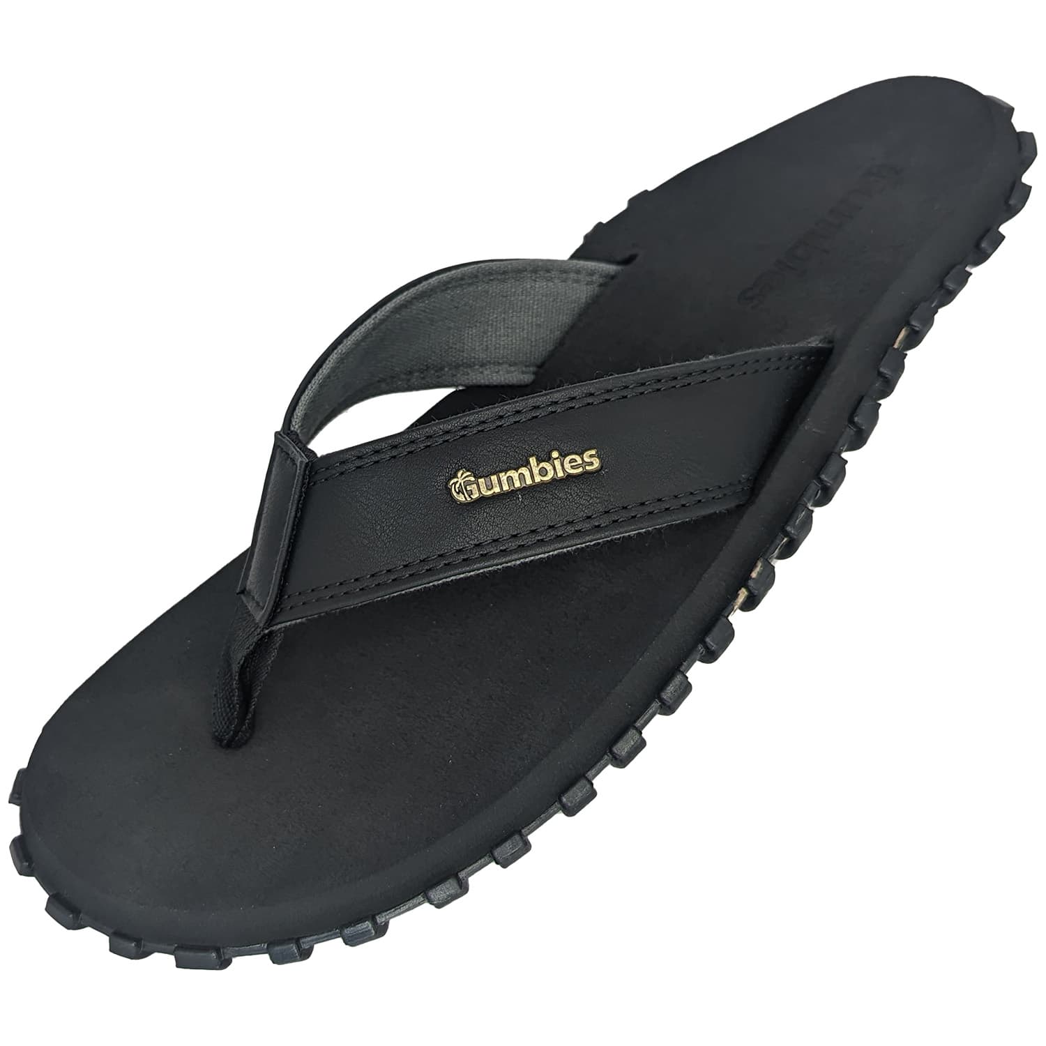 Gumbies Gumbies Vegovert Flip-Flops Black