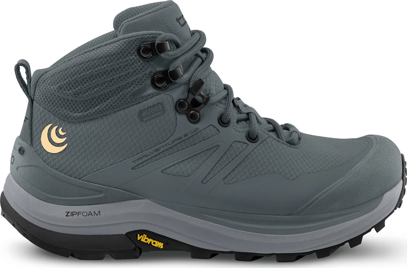 Topo Athletic Topo Athletic Women's Trailventure 2 Waterproof Grey/Grey