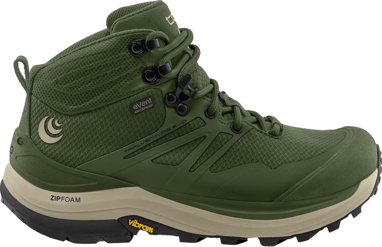 Topo Athletic Topo Athletic Women's Trailventure 2 Waterproof Olive/Tan