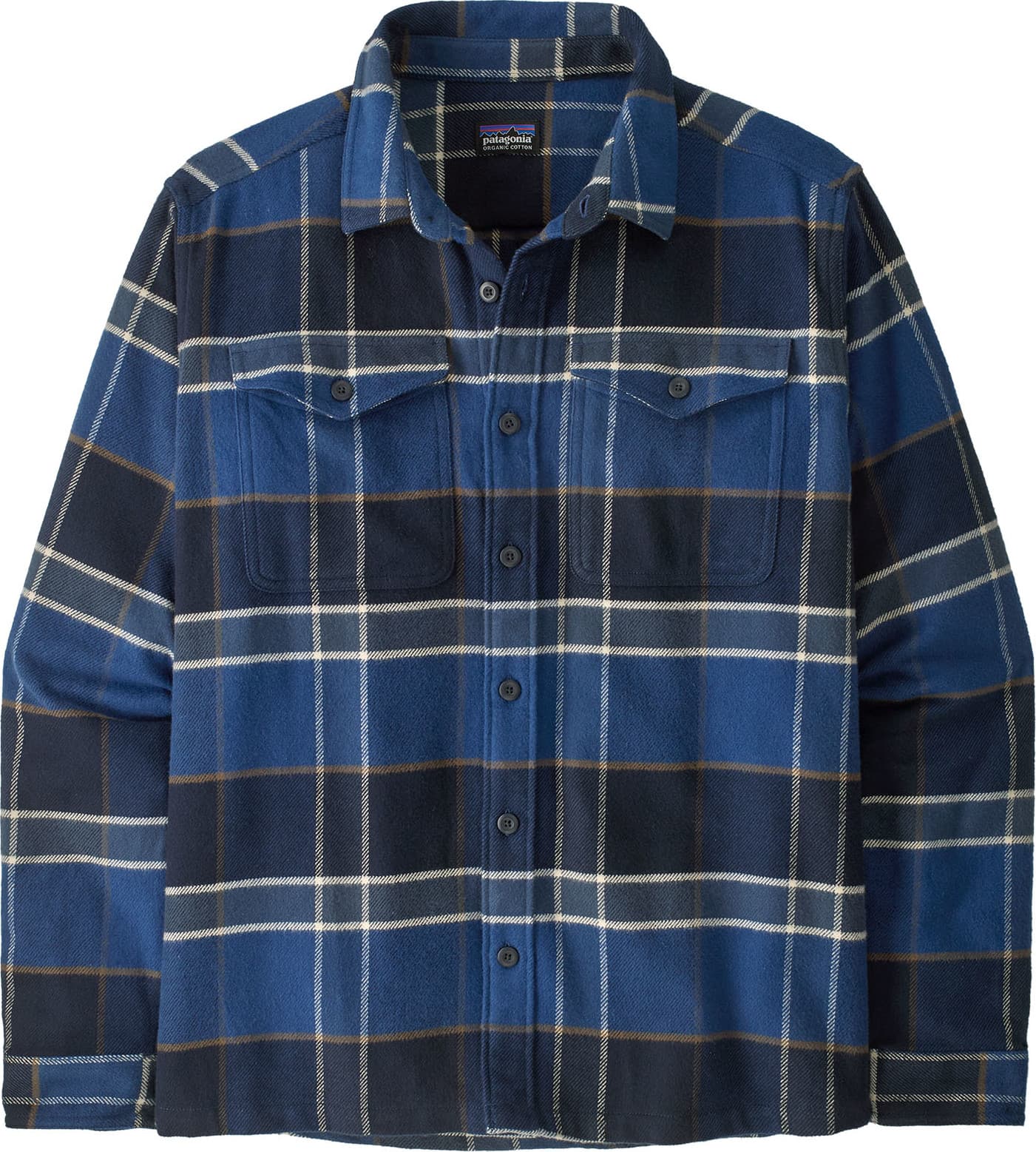 Patagonia Patagonia Men's Fjord Flannel Shirt Cycles: Sunken Blue