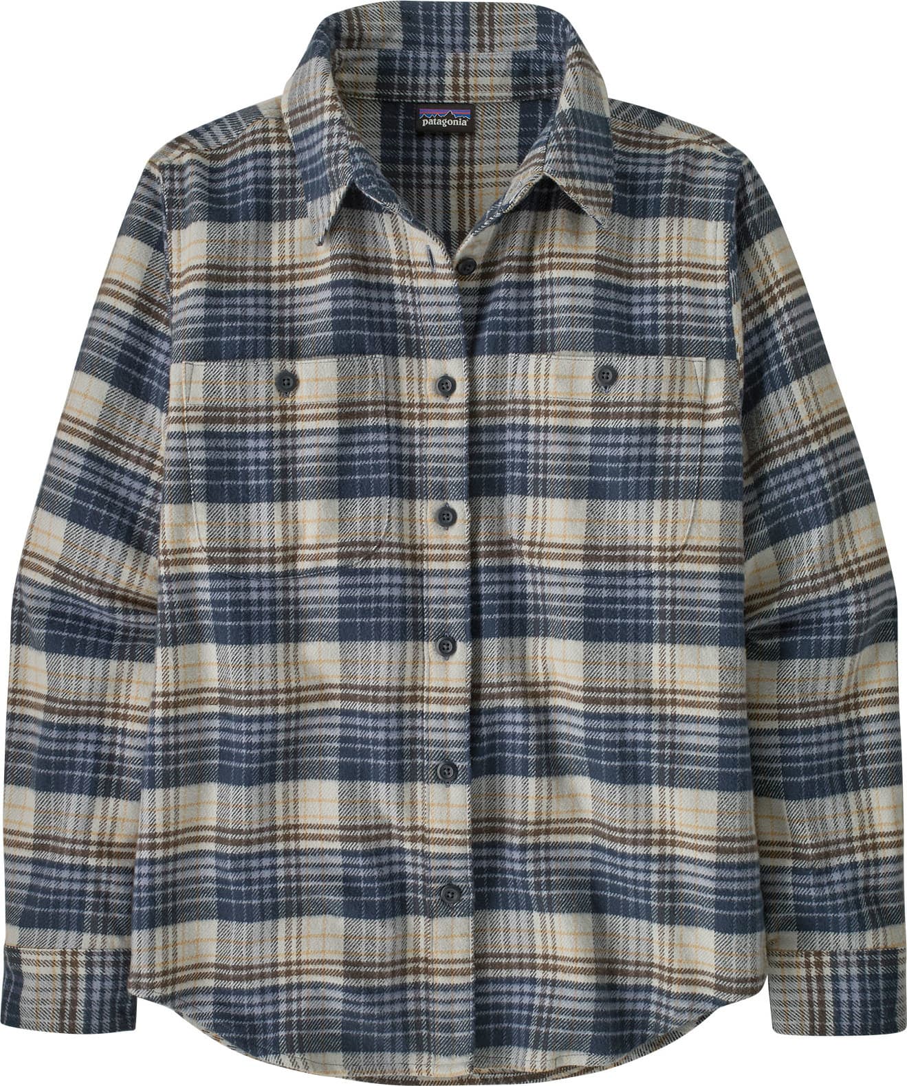 Patagonia Patagonia Women's Fjord Flannel Shirt River Plaid: Barnacle Blue