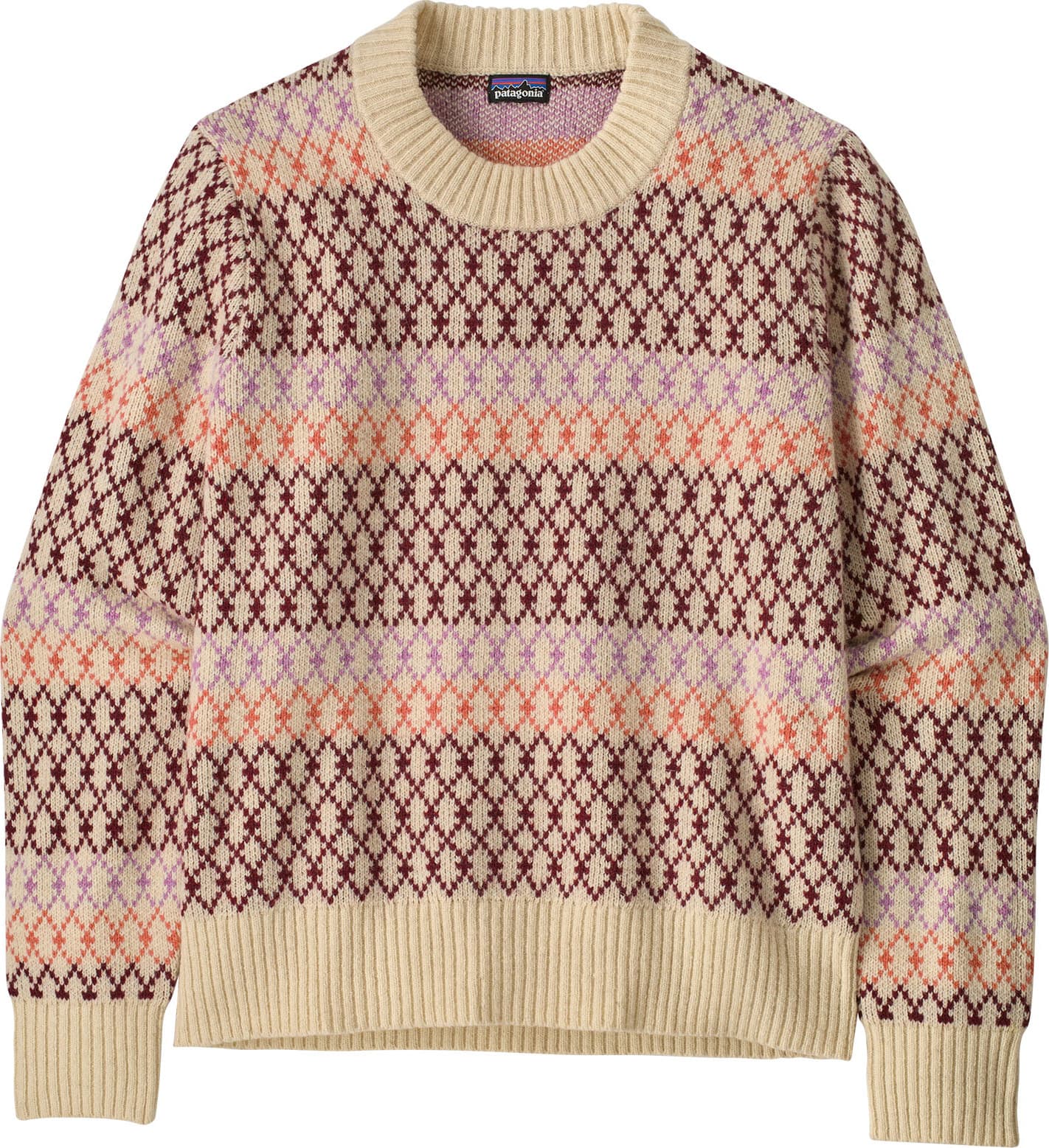 Patagonia Patagonia Women's Recycled Wool-Blend Crewneck Sweater Starlight: Dark Natural
