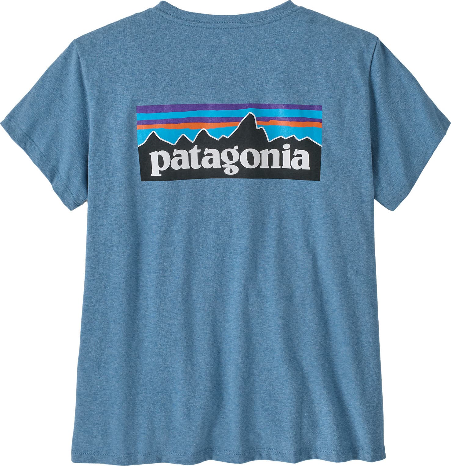 Patagonia Patagonia Women's P-6 Logo Responsibili-Tee Shore Blue