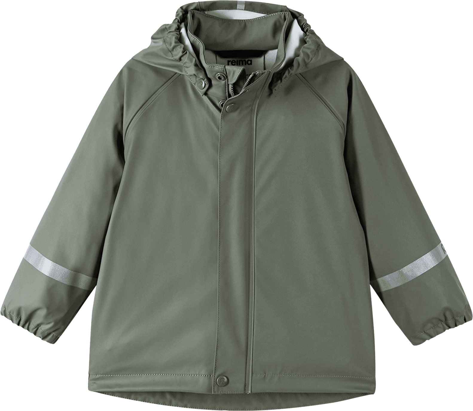 Reima Reima Kids' Raincoat Lampi Greyish Green 8920
