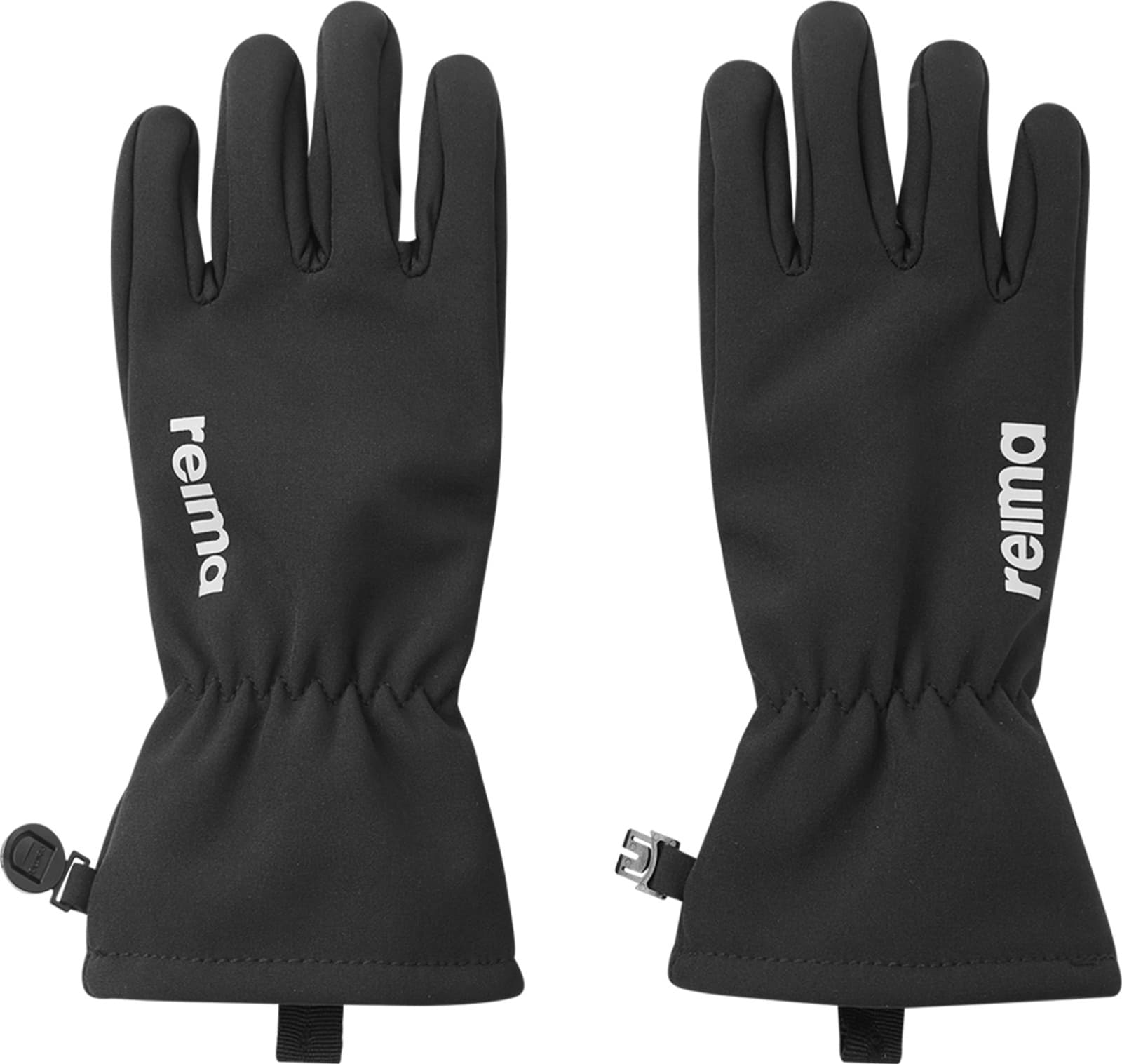 Reima Reima Kids' Softshell Gloves Tehden Black