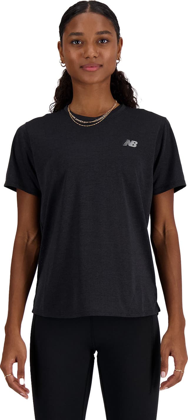 New Balance New Balance Women's Athletics T-Shirt Black Heather