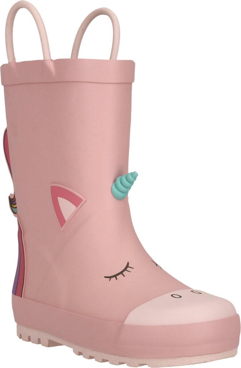 ZigZag ZigZag Kids' Rook Rubber Boot Silver Pink