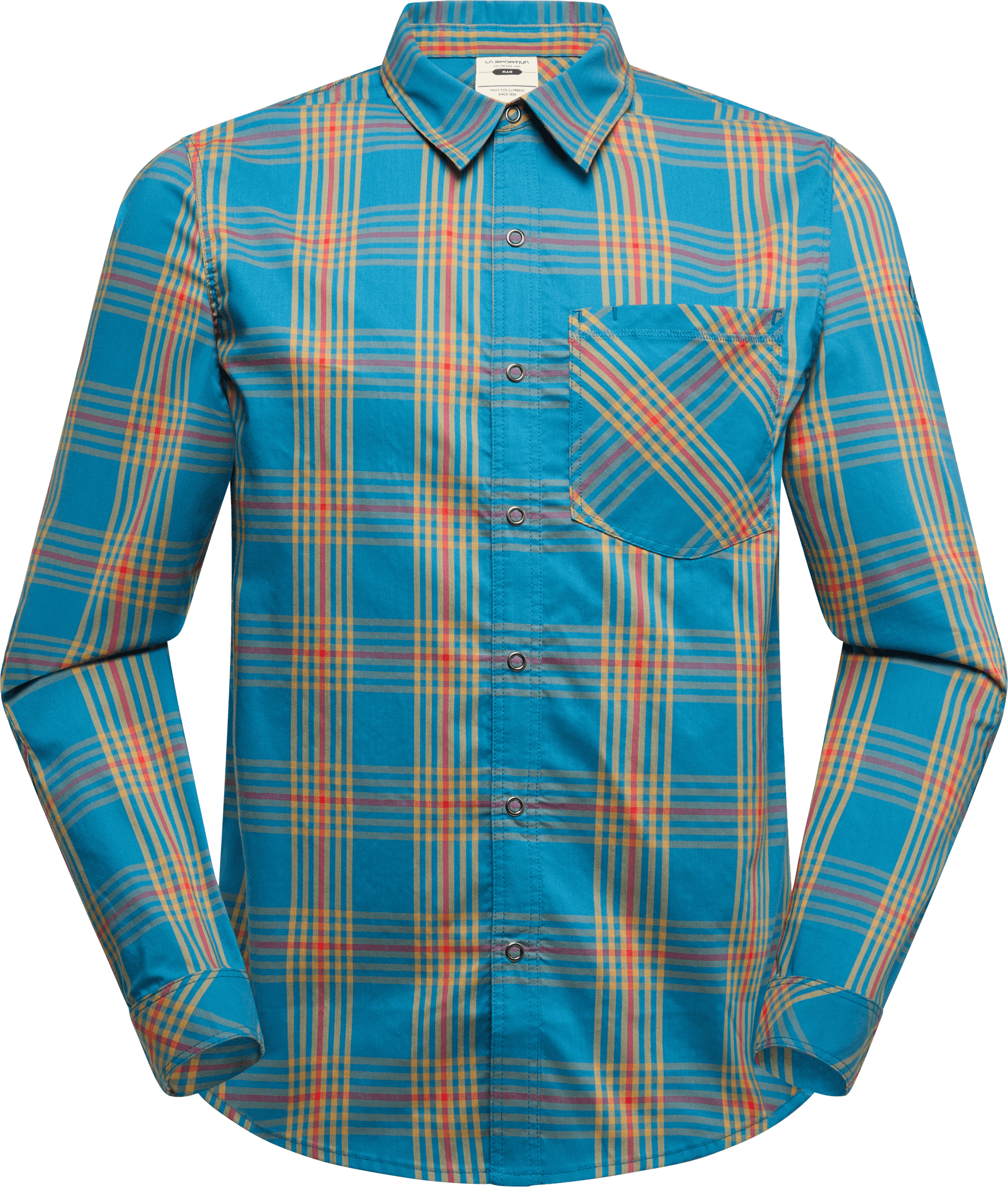 La Sportiva La Sportiva Men's Outer Space Long Sleeve Shirt Lake