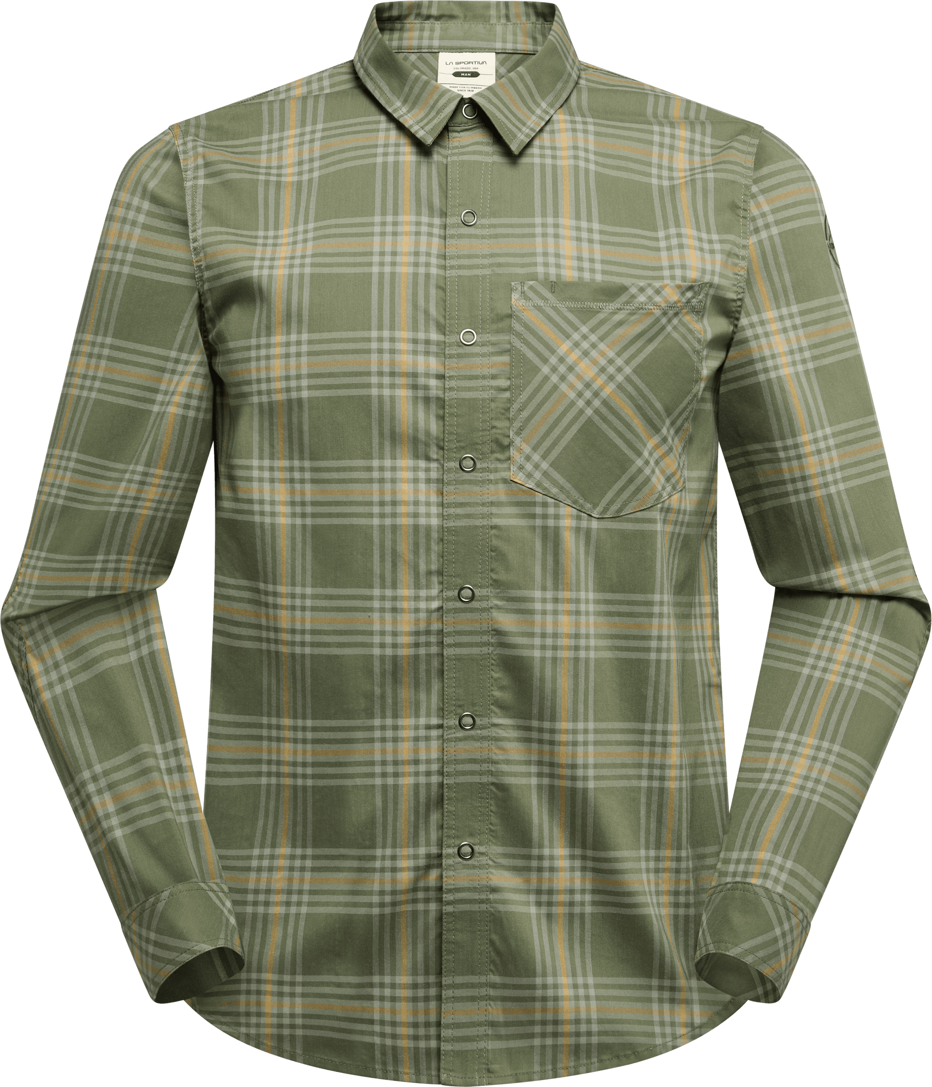 La Sportiva La Sportiva Men's Outer Space Long Sleeve Shirt Cypress