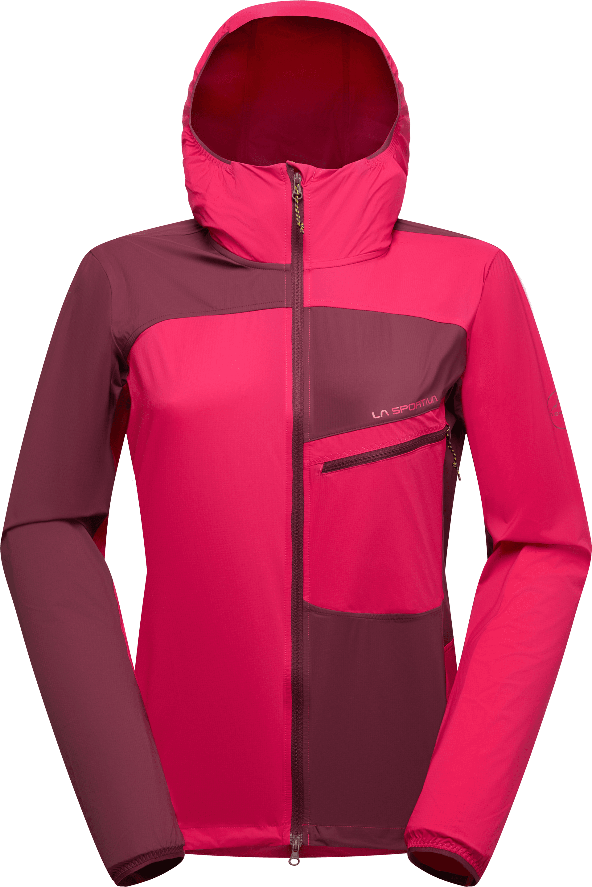 la sportiva La Sportiva Women's Freeway Wind Jacket Azalea/Redwood