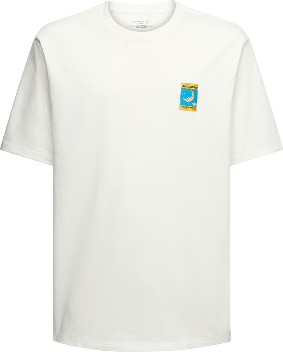 La Sportiva La Sportiva Men's Moon Patch T-Shirt Chalk