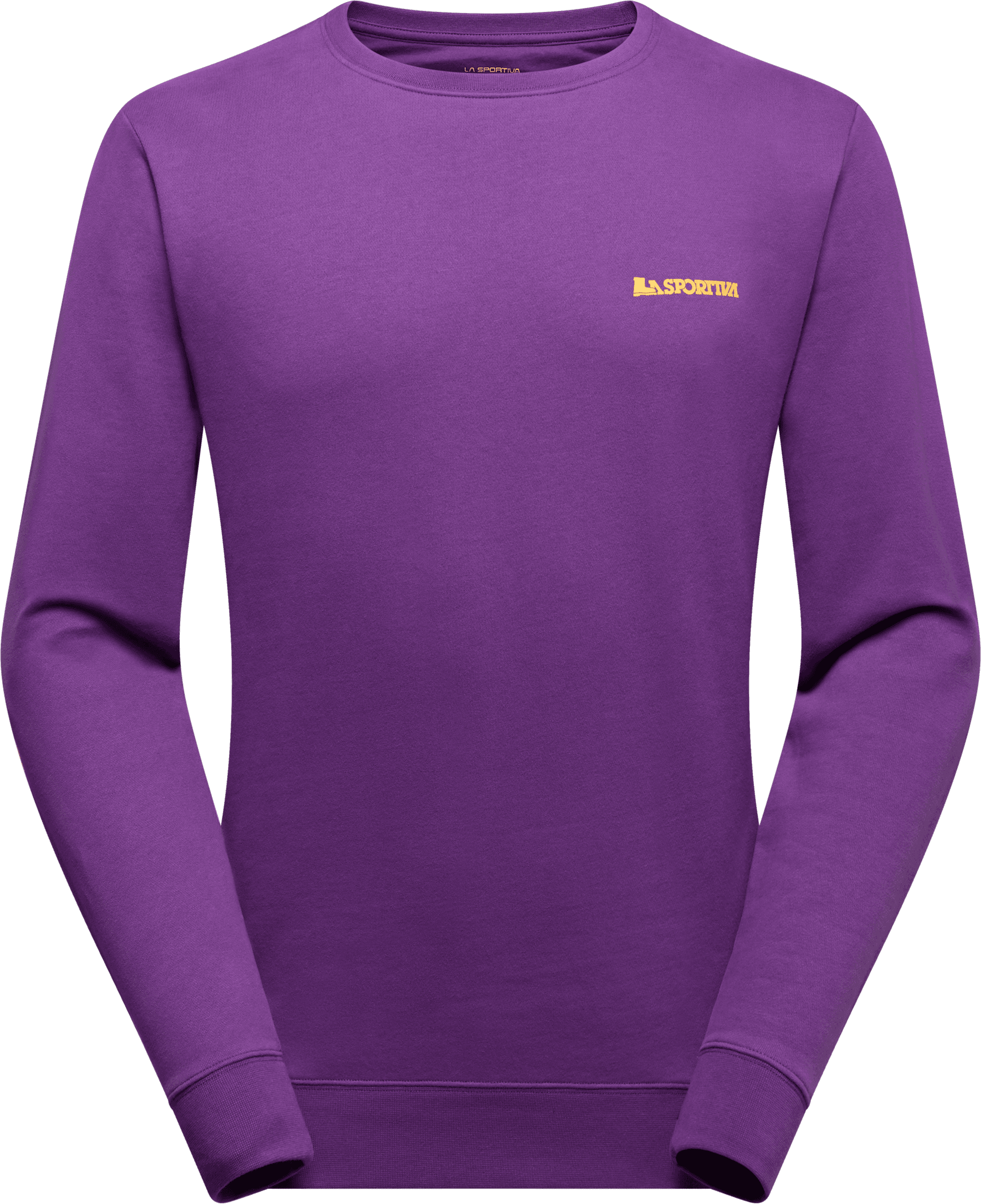La Sportiva La Sportiva Men's Climbing On The Moon Sweatshirt Viola/Giallo