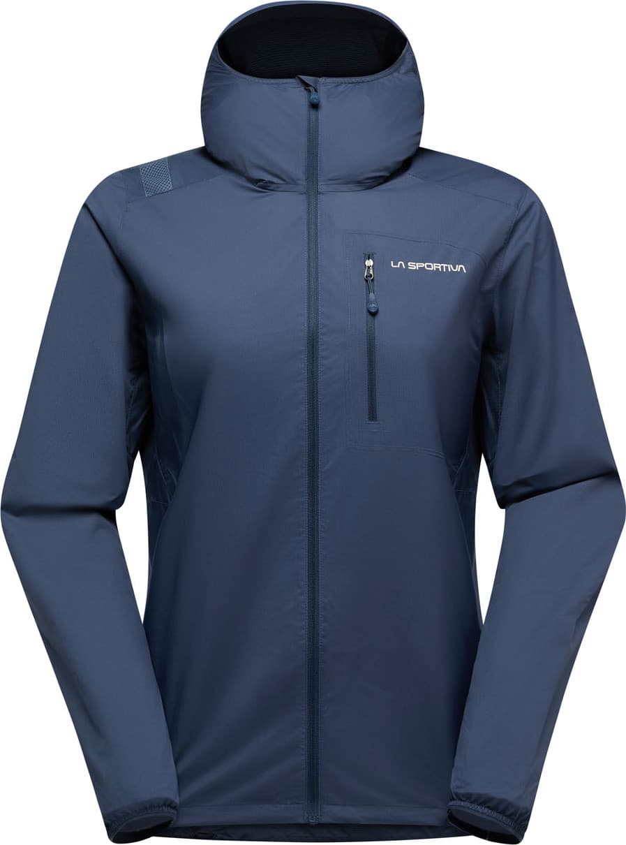 La Sportiva La Sportiva Women's Wall Breeze Stretch Jacket Night Sky/chalk