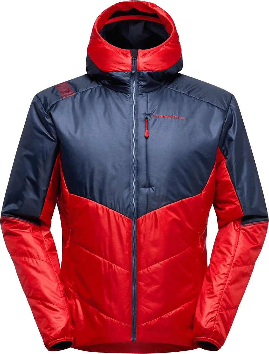 la sportiva La Sportiva Men's Mythic Primaloft Jacket Night Sky/Mountain Red
