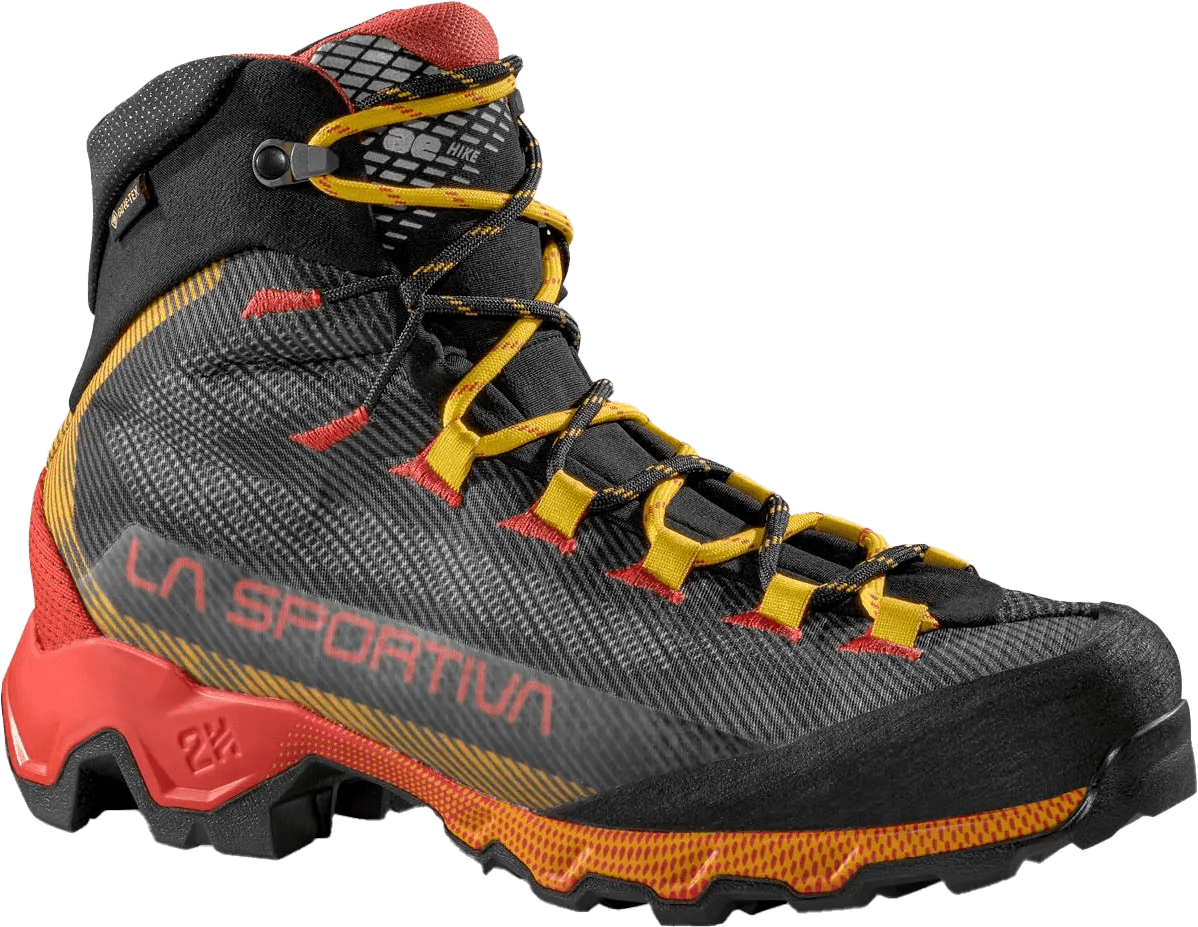 La Sportiva La Sportiva Men's Aequilibrium Hike GORE-TEX Carbon/Yellow