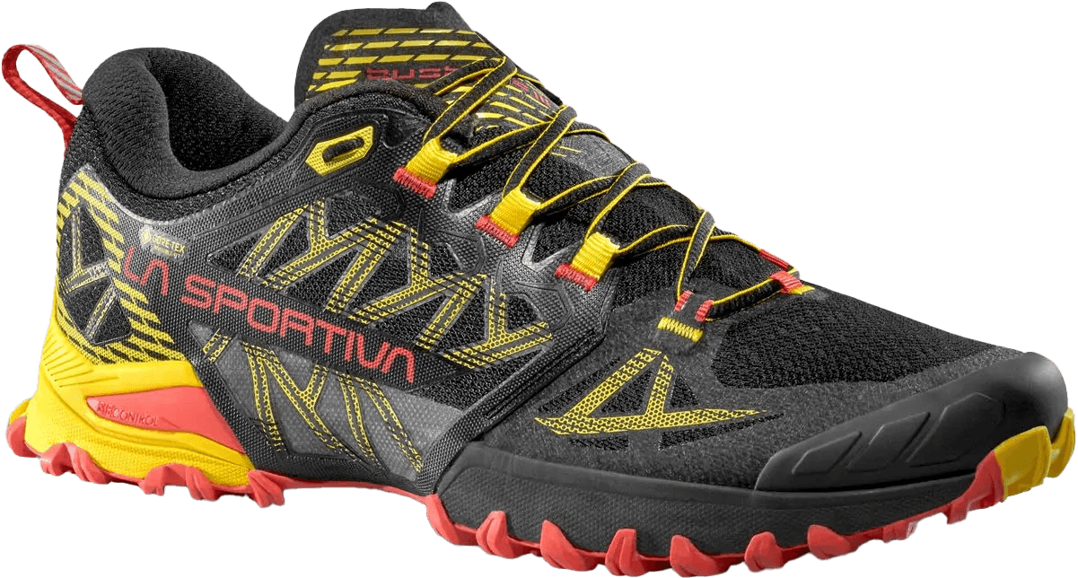 La Sportiva La Sportiva Men's Bushido III GORE-TEX Black/Yellow