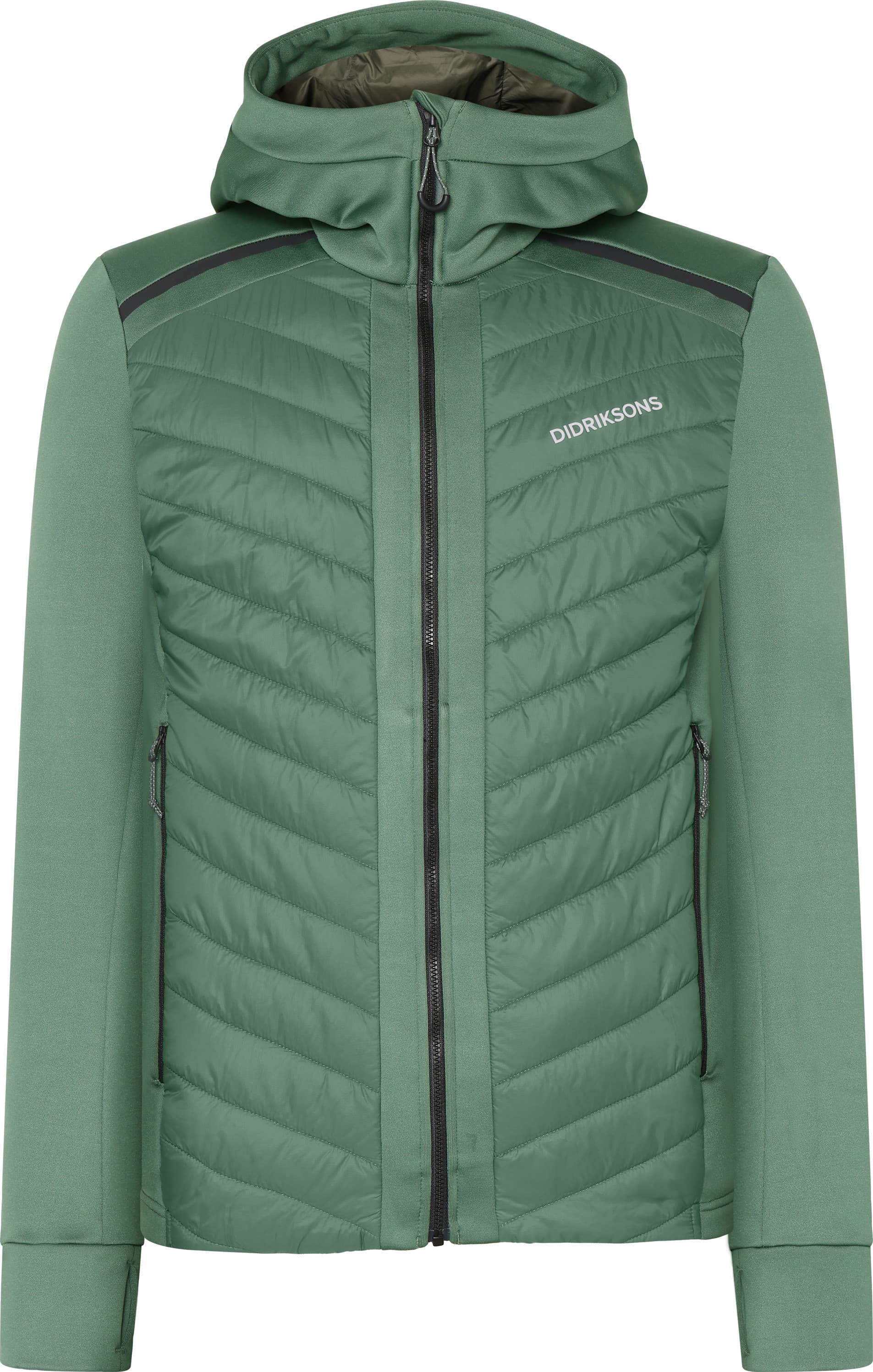 Didriksons Didriksons Men's Zuko Full Zip 3 Dark Moss
