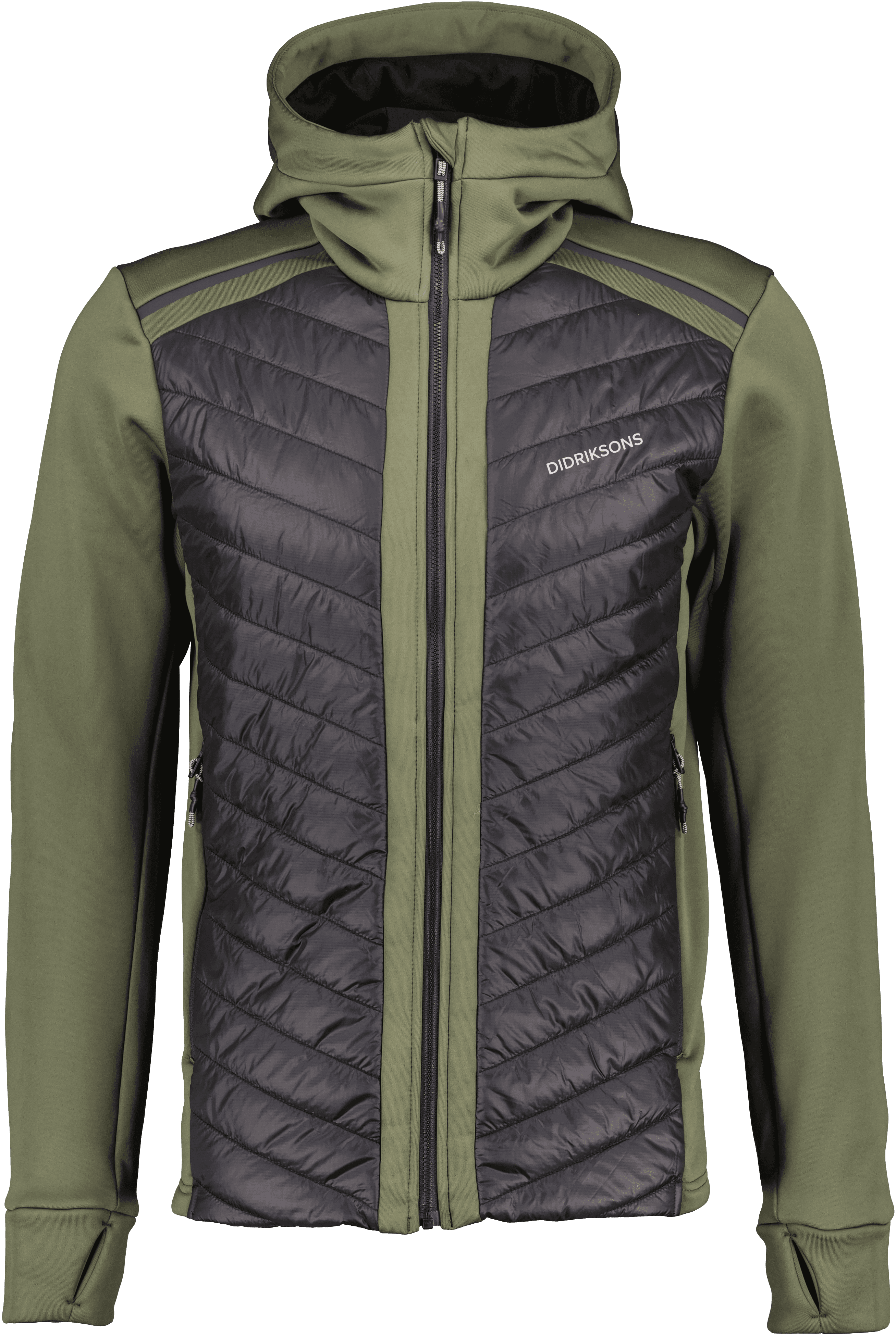 Didriksons Didriksons Men's Zuko Full Zip 2 Deep Green