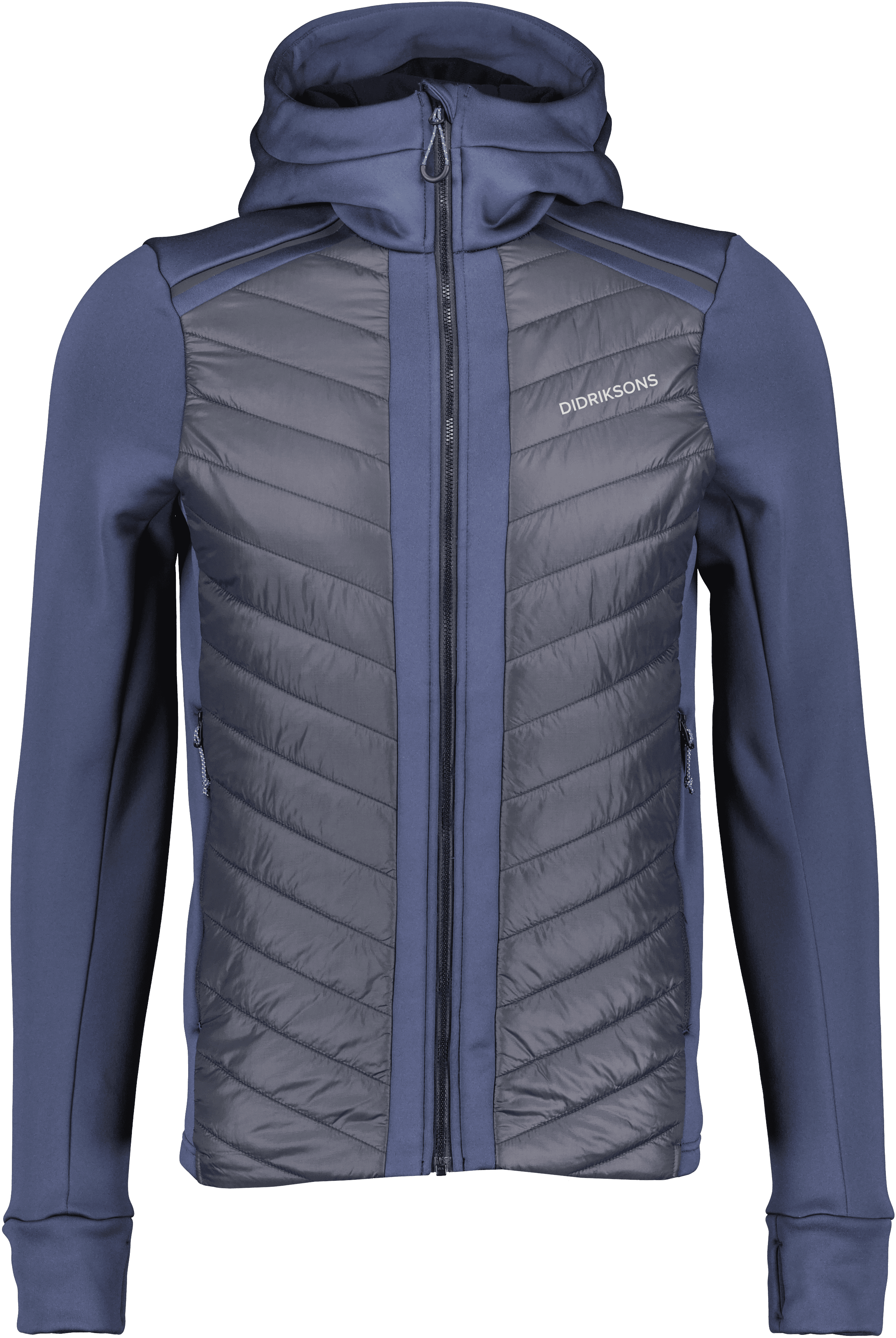 Didriksons Didriksons Men's Zuko Full Zip 2 Blue Arcad