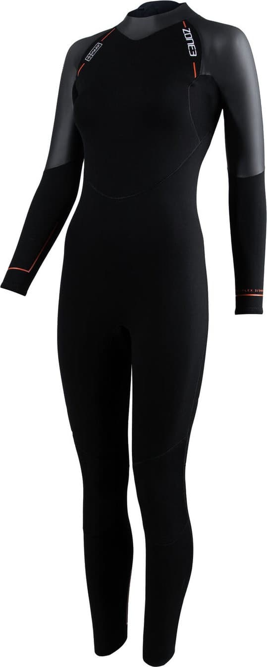 Zone3 Zone3 Women's Active-Flex Wetsuit Black/orange