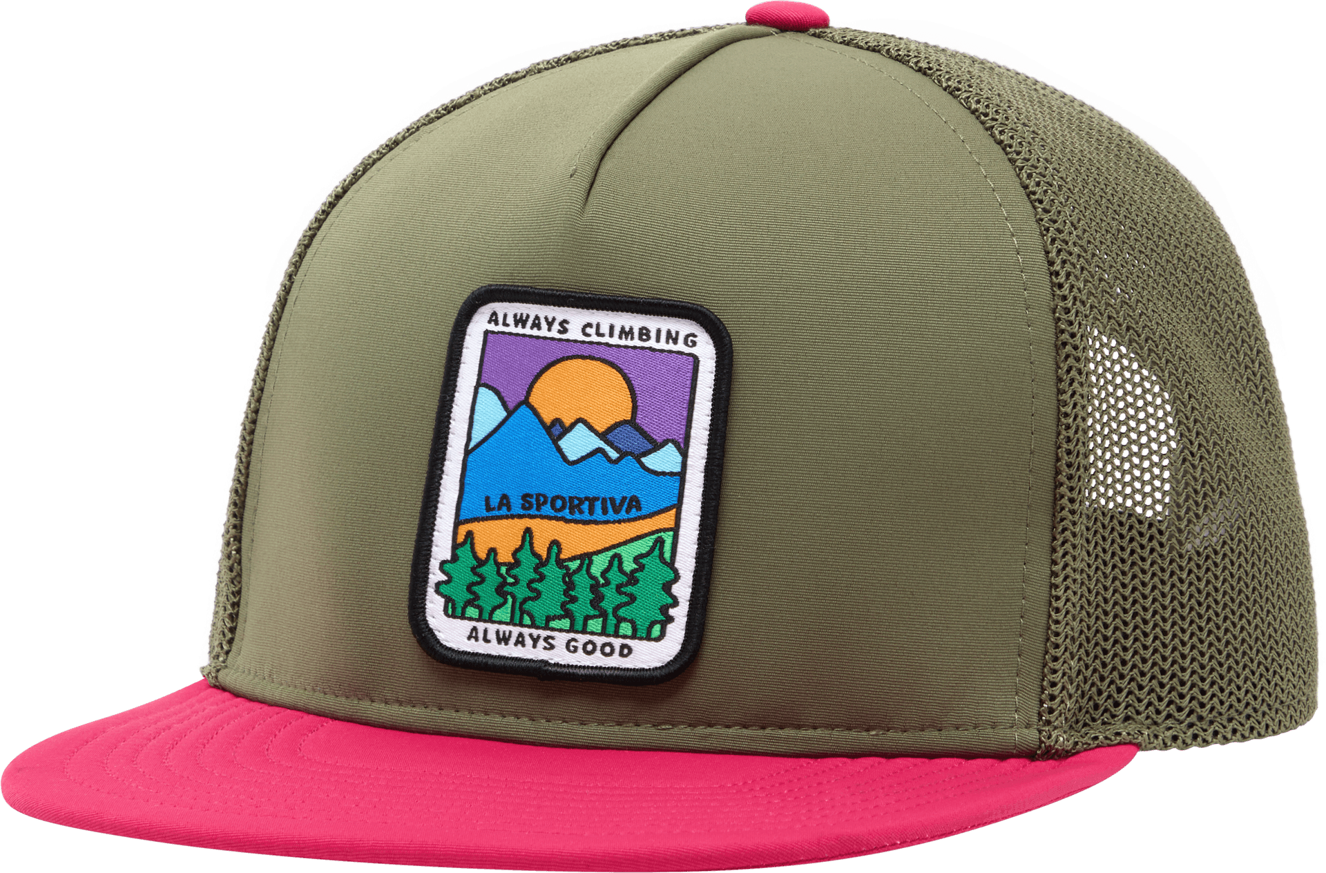 la sportiva La Sportiva Always Climbing Hat Cypress/Azalea