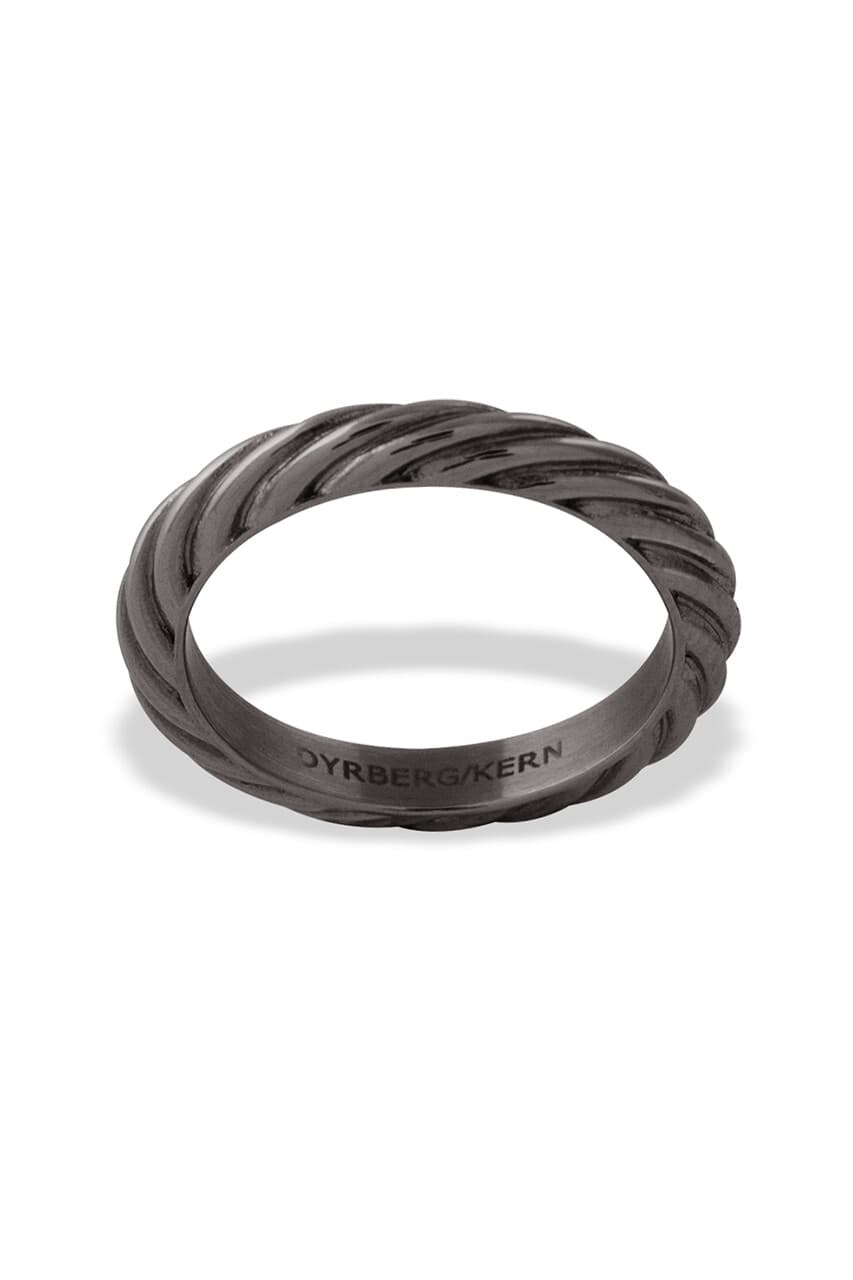 Dyrberg/Kern DYRBERG/KERN SPACER C RING 340343 (Gun Metal, I/51)