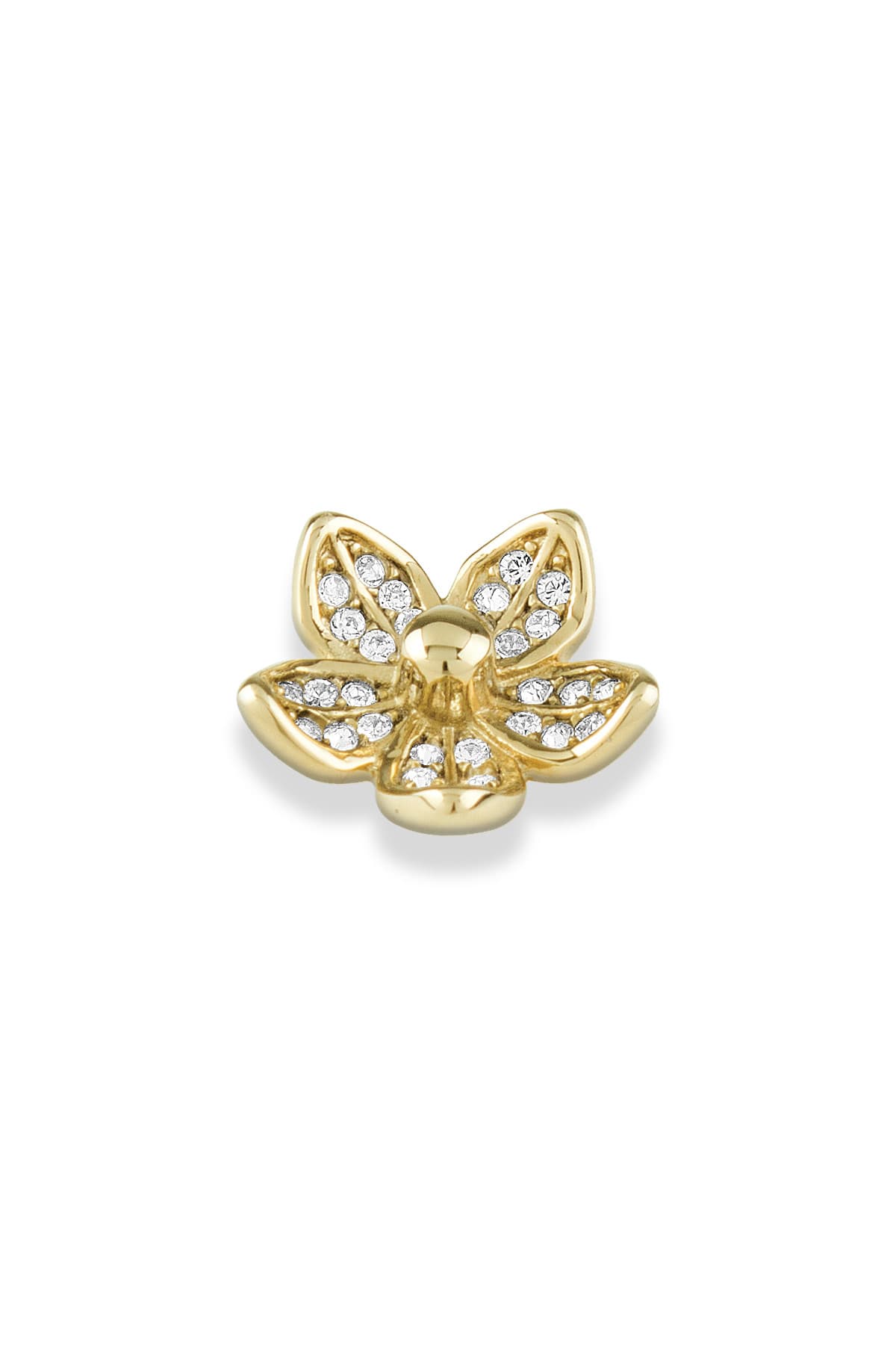 Dyrberg/Kern DYRBERG/KERN DAISY TOPPING 351386 (Gold, Crystal, ONESIZE)