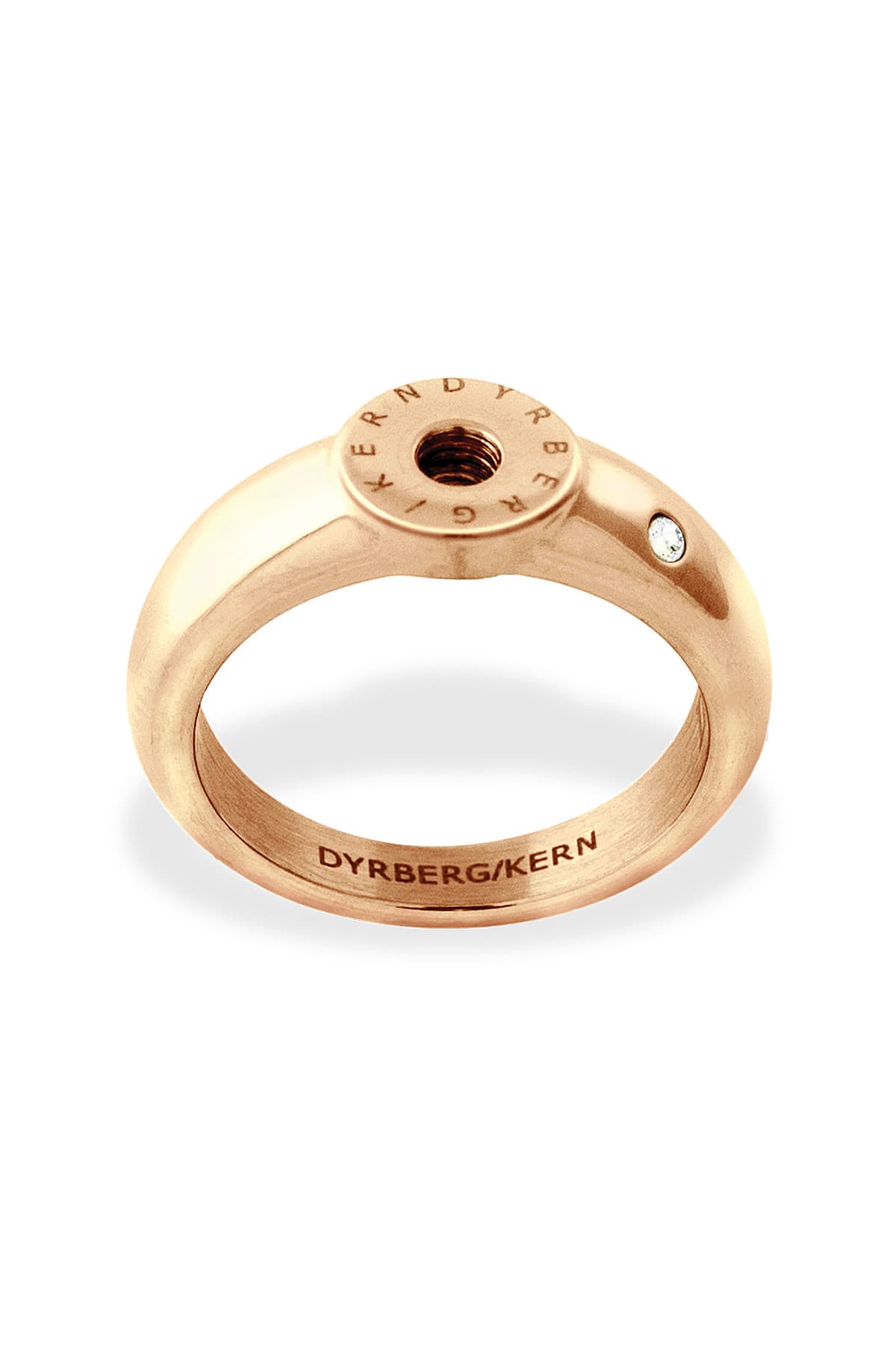 Dyrberg/Kern DYRBERG/KERN RING 3 RING 343083 (Rose Gold, Crystal, 0/48)