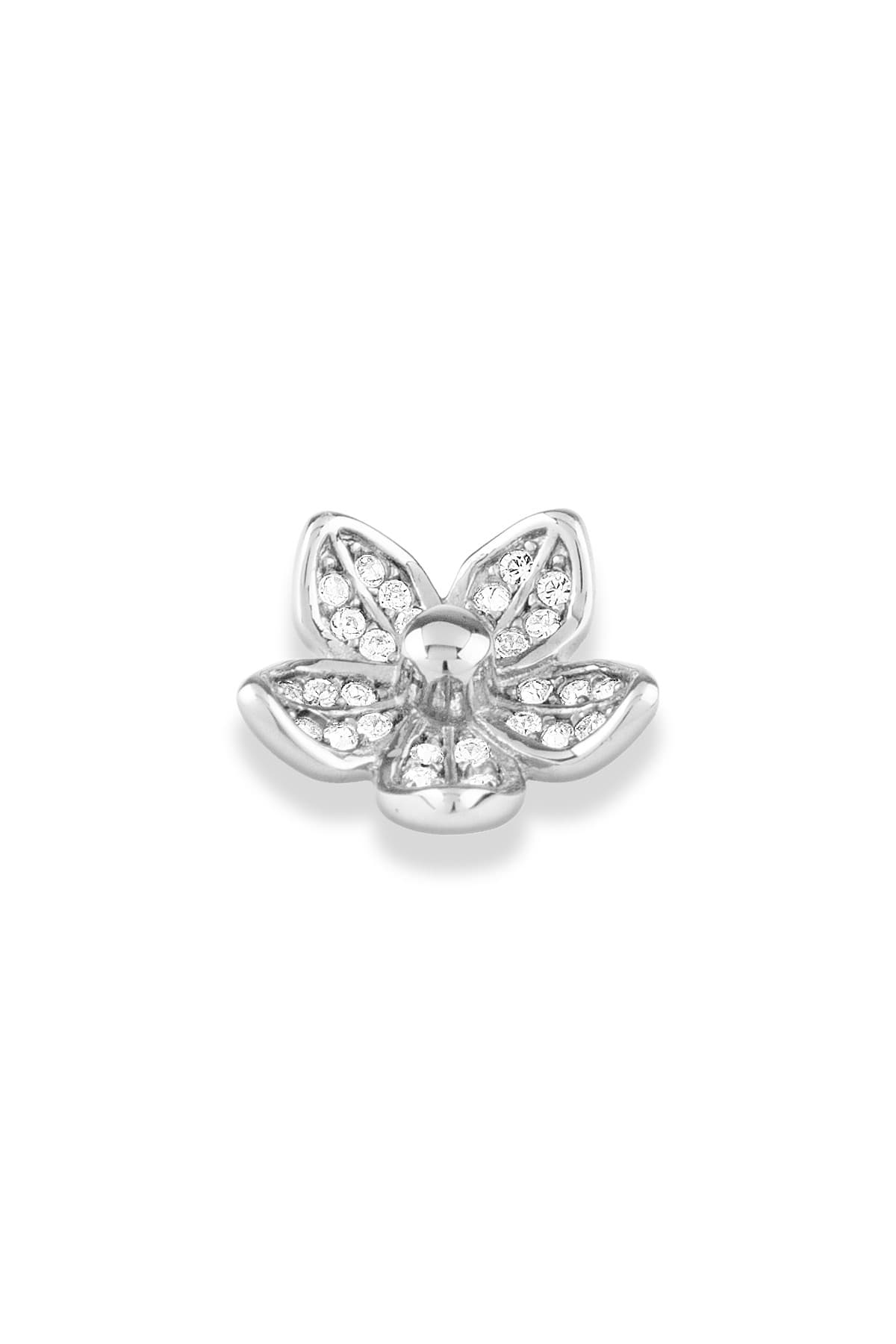 Dyrberg/Kern DYRBERG/KERN DAISY TOPPING 351385 (Silver, Crystal, ONESIZE)