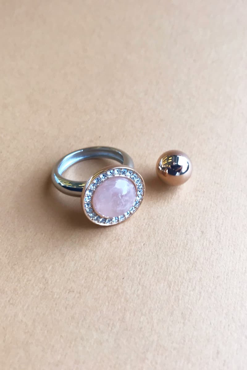 Dyrberg/Kern DYRBERG/KERN RDU COMPLIMENTS 3 SET 7 RING 350745 (Silver, ONESIZE)