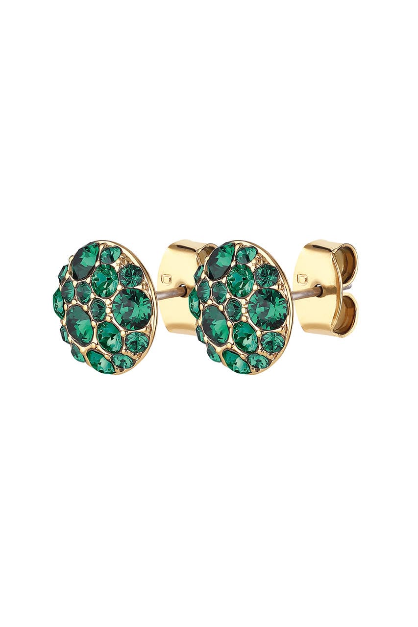 Dyrberg/Kern DYRBERG/KERN BLAIS EARPOST 360024 (Gold, Green, ONESIZE)