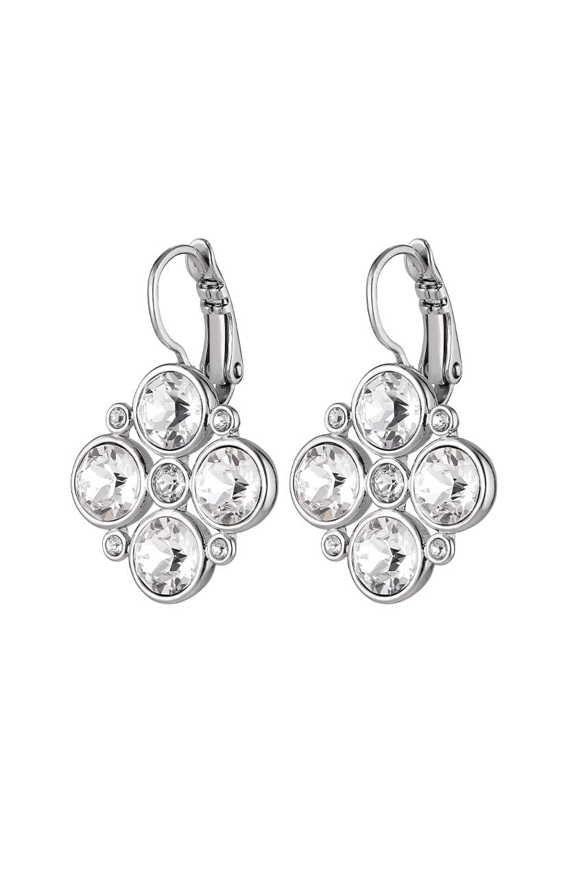 Dyrberg/Kern DYRBERG/KERN MIA EARRING 354036 (Silver, Crystal, ONESIZE)