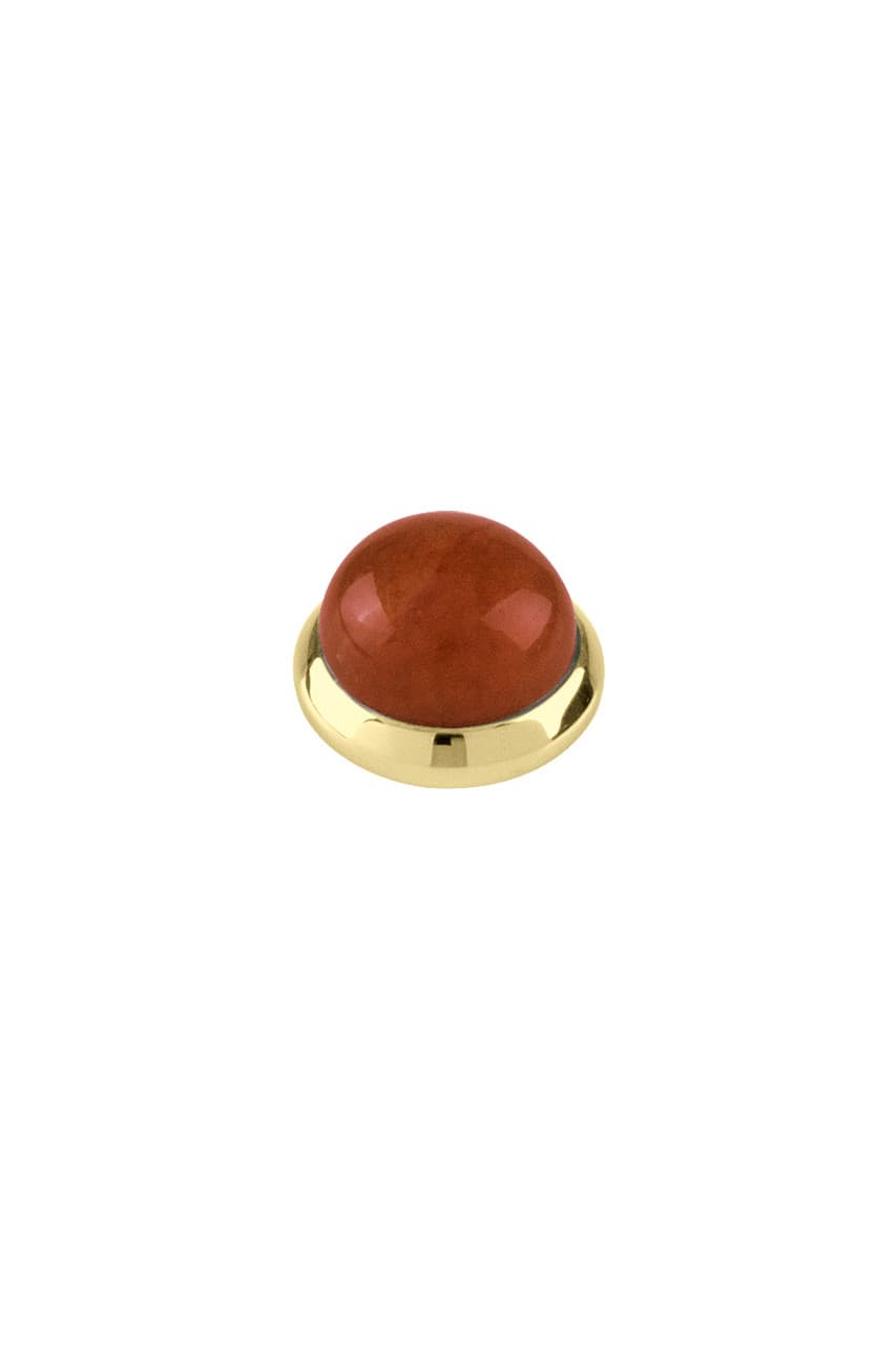Dyrberg/Kern DYRBERG/KERN BUD TOPPING 351396 (Gold, Red, ONESIZE)