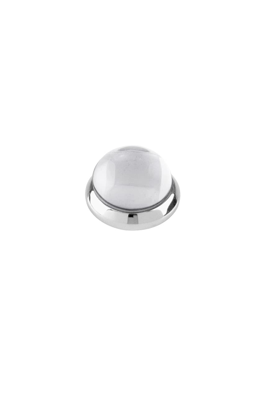 Dyrberg/Kern DYRBERG/KERN BUD TOPPING 351418 (Silver, Crystal, ONESIZE)
