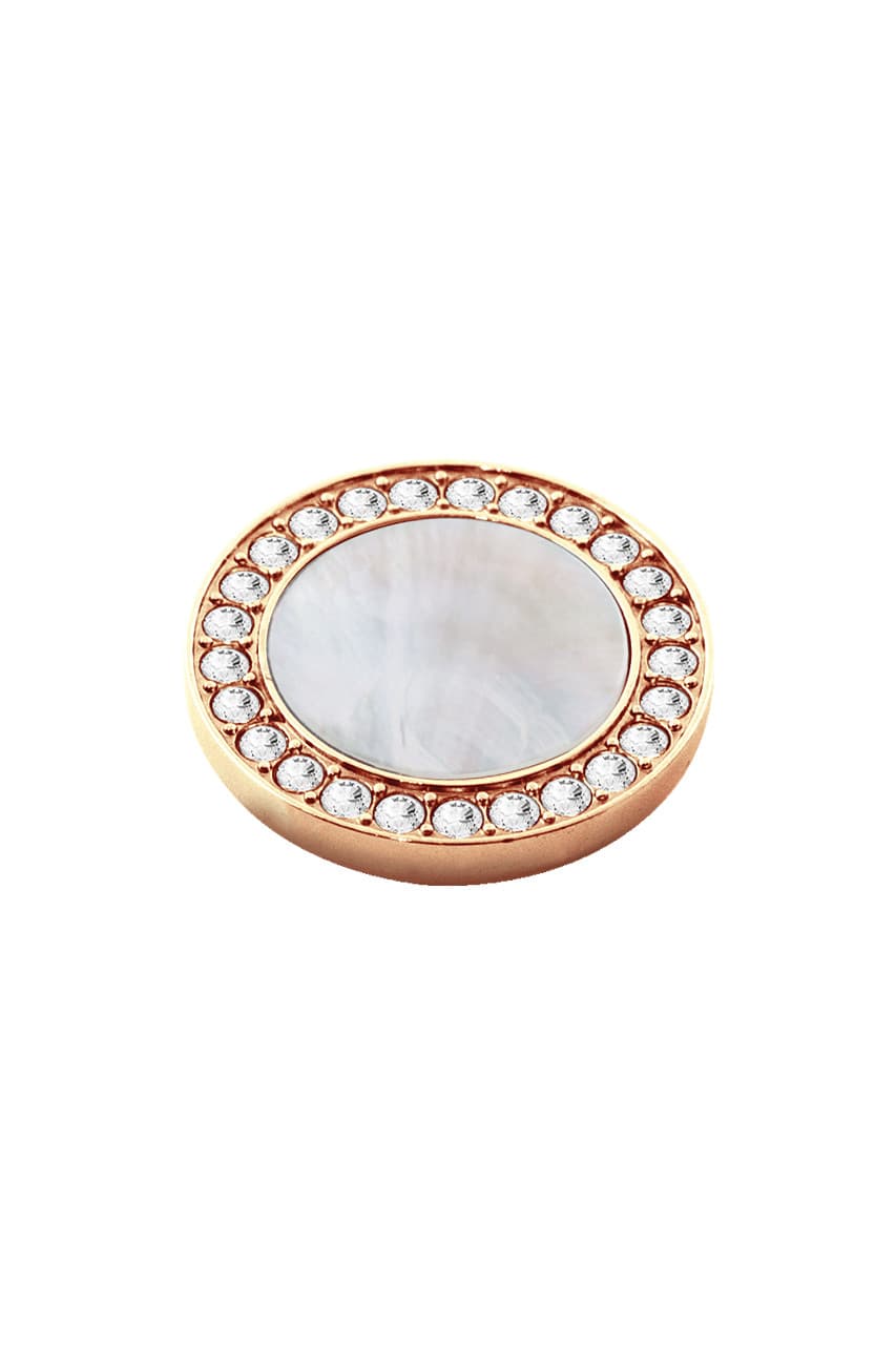 Dyrberg/Kern DYRBERG/KERN CENTER TOPPING 340034 (Rose Gold, Crystal, ONESIZE)