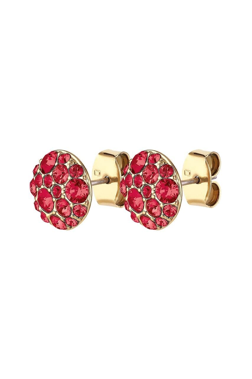 Dyrberg/Kern DYRBERG/KERN BLAIS EARRING 370059 (Gold, Red, ONESIZE)