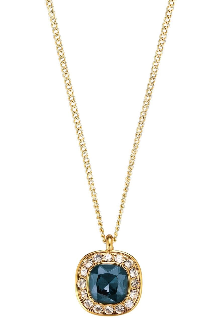 Dyrberg/Kern DYRBERG/KERN KELLY NECKLACE 370010 (Gold, Blue, ONESIZE)