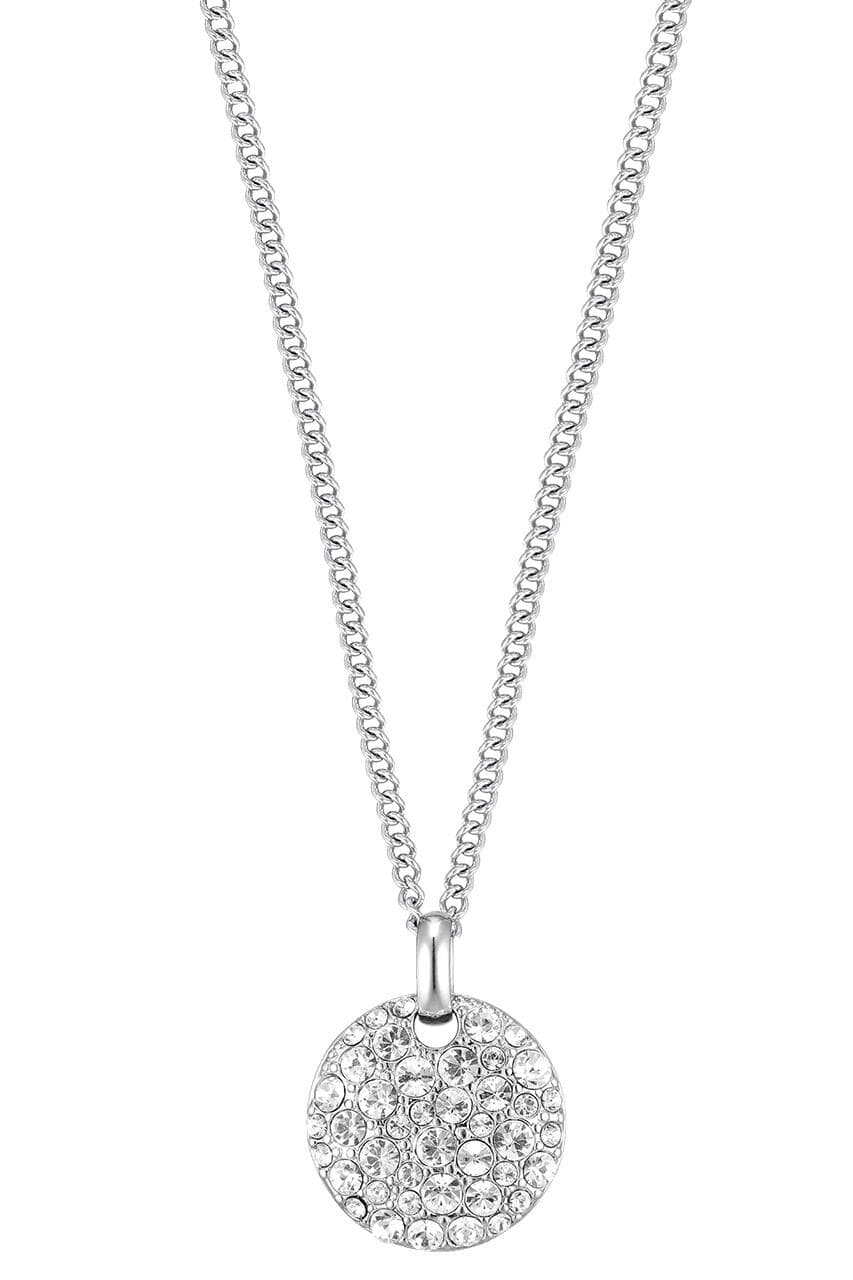 Dyrberg/Kern DYRBERG/KERN BERTINA NECKLACE 380078 (Silver, Crystal, ONESIZE)