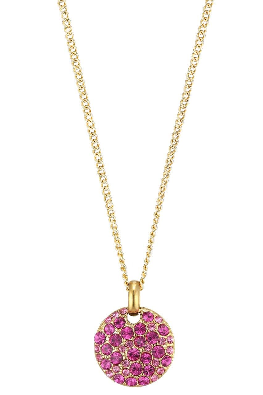 Dyrberg/Kern DYRBERG/KERN BERTINA NECKLACE 380076 (Gold, Pink, ONESIZE)