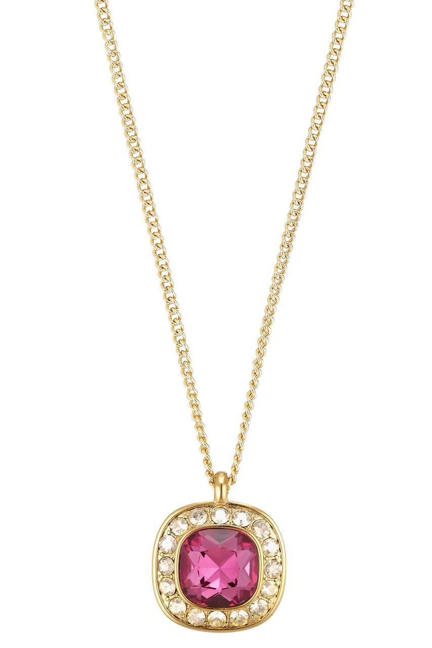 Dyrberg/Kern DYRBERG/KERN KELLY NECKLACE 380041 (Gold, Pink, ONESIZE)